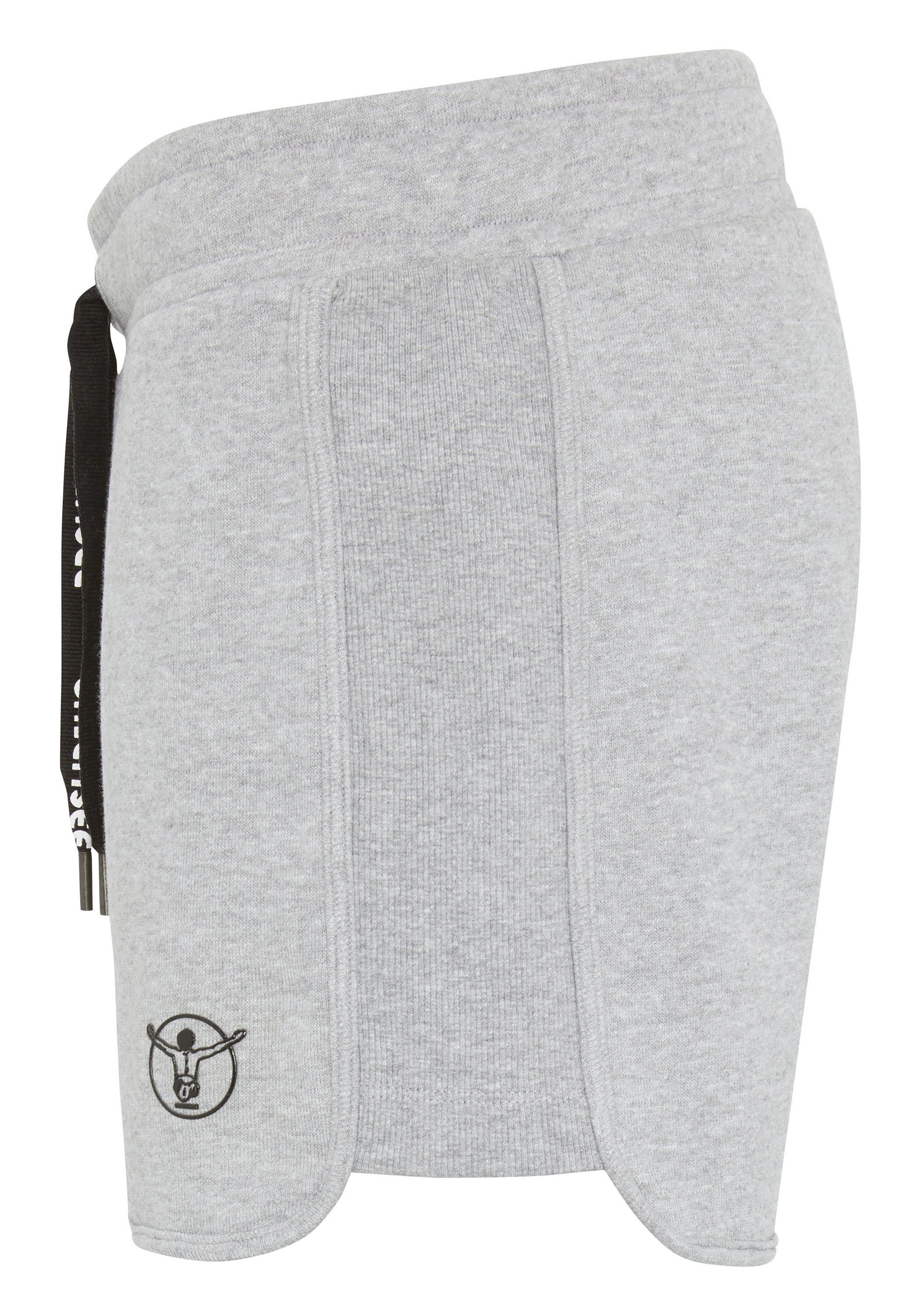 Chiemsee Sweatshorts Sweat-Shorts mit breitem Bund Neutral Gray 1 Melange