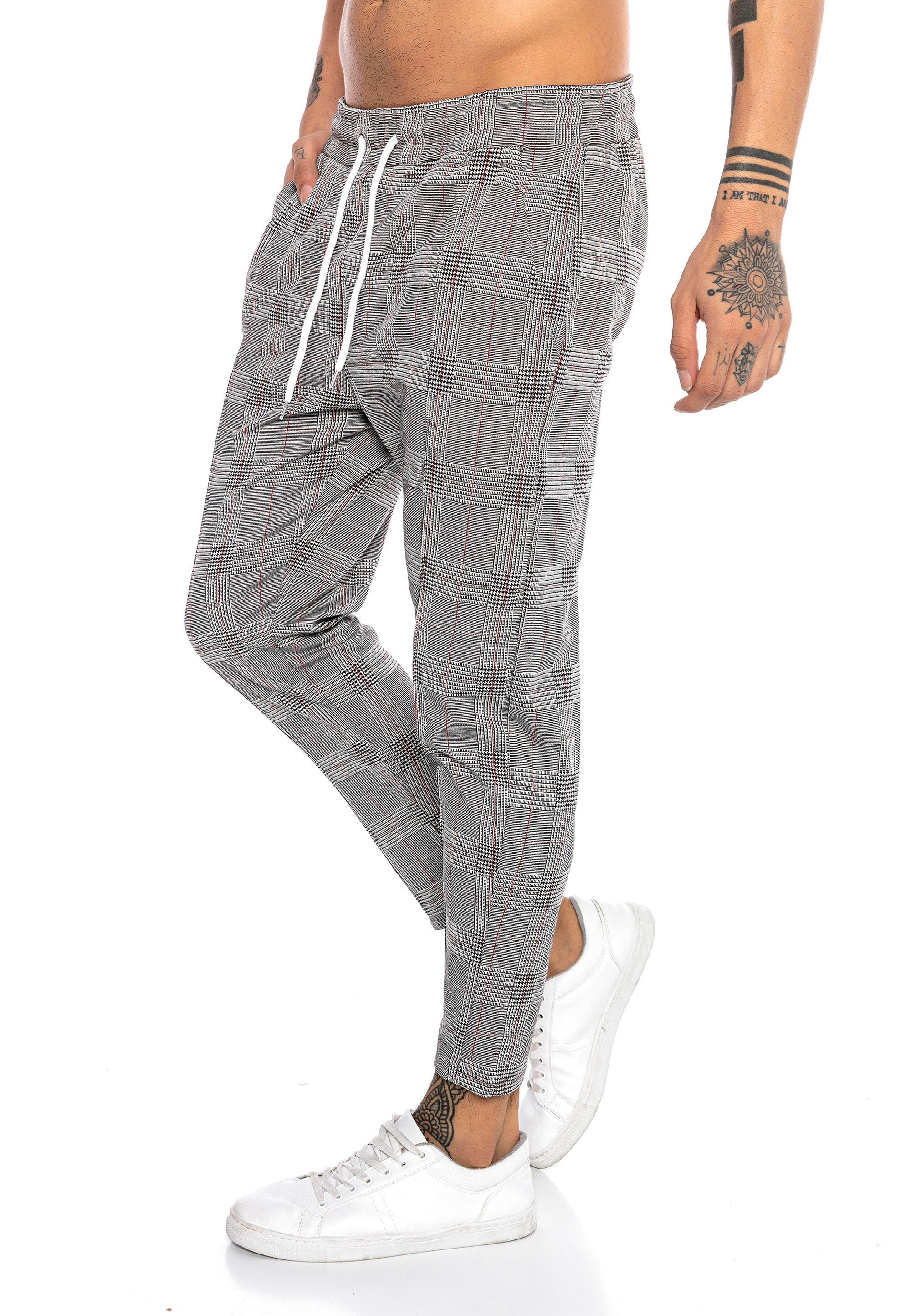 RedBridge Stoffhose mit Kordelzug und Karomuster klassisch und modern günstig online kaufen
