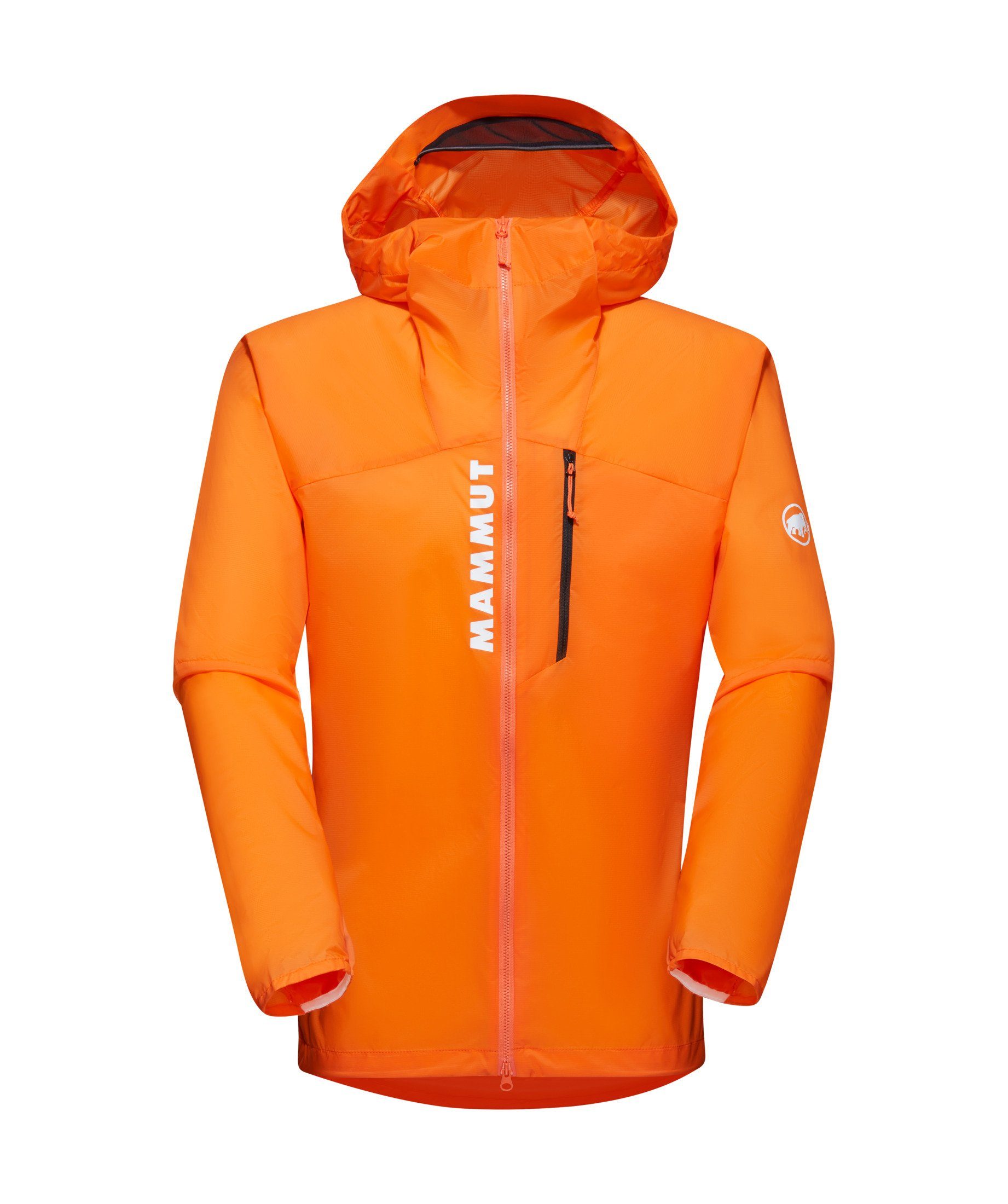 Mammut Men Hooded WB Aenergy dark Jacket tangerine Windbreaker