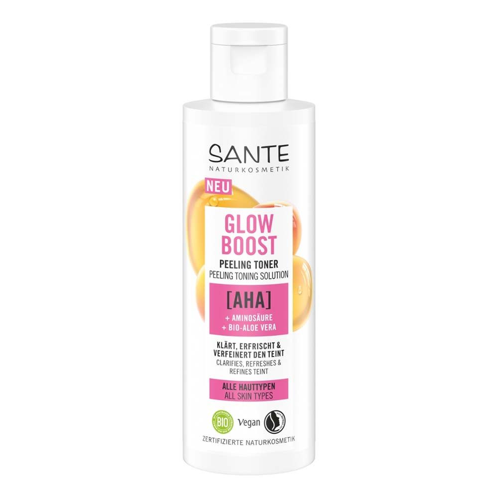 SANTE Gesichtspeeling Glow Boost - Peeling Toner 125ml