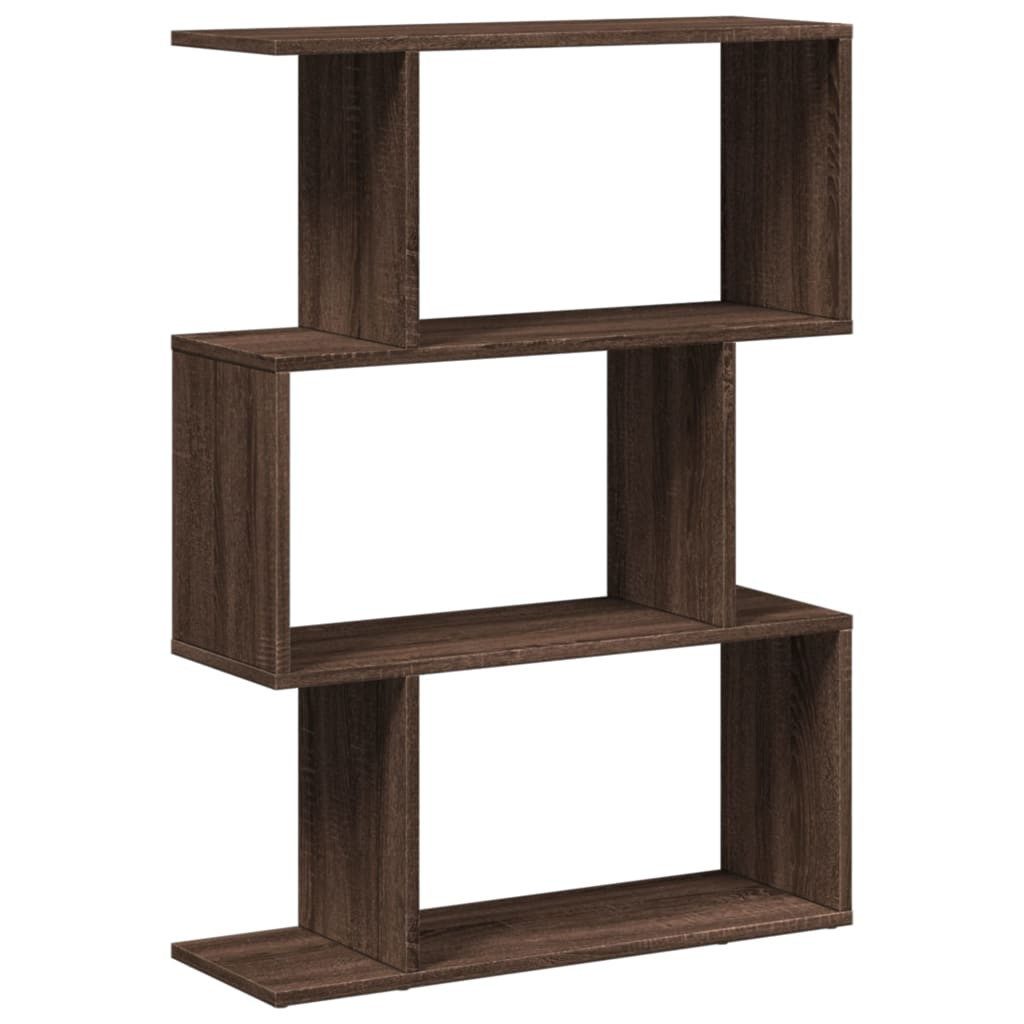 vidaXL Bücherregal Raumteiler-Bücherregal 3 Fächer Braun günstig online kaufen