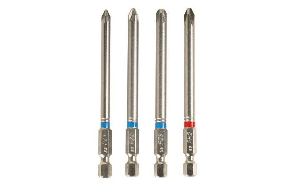 Trend Line Bit-Set Bit-Set 4-teilig 90 mm Philips/Pozidrive