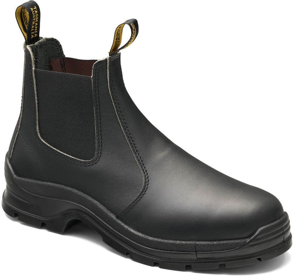 Blundstone 406 Black Leather (Non-Safety Work Boots) Berufsschuh