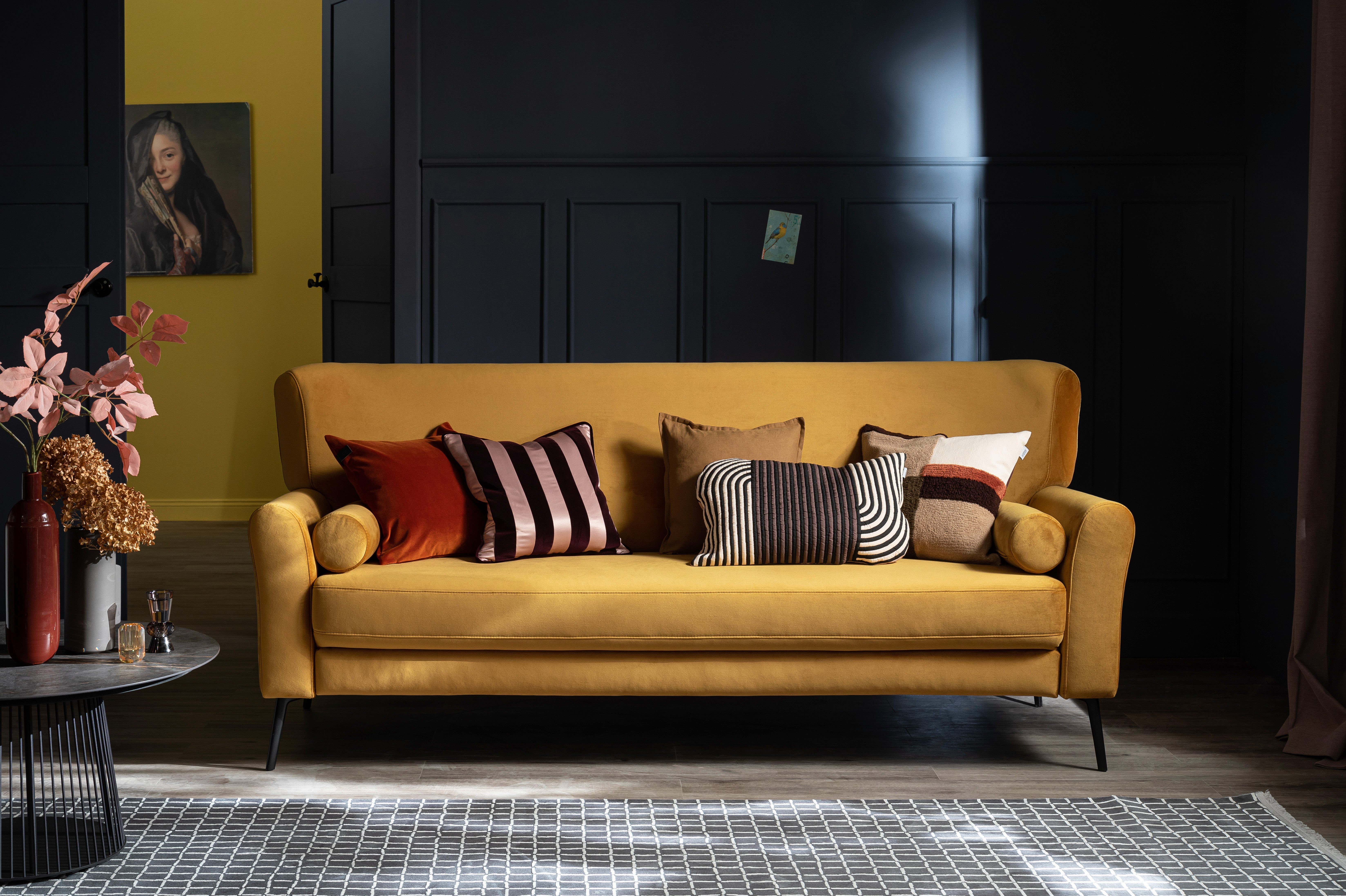 SCHÖNER WOHNEN-Kollektion Teppich Magic 6104, rechteckig, Höhe: 7 mm, Hoch Tief Struktur, mit Viskose, weich und glänzend