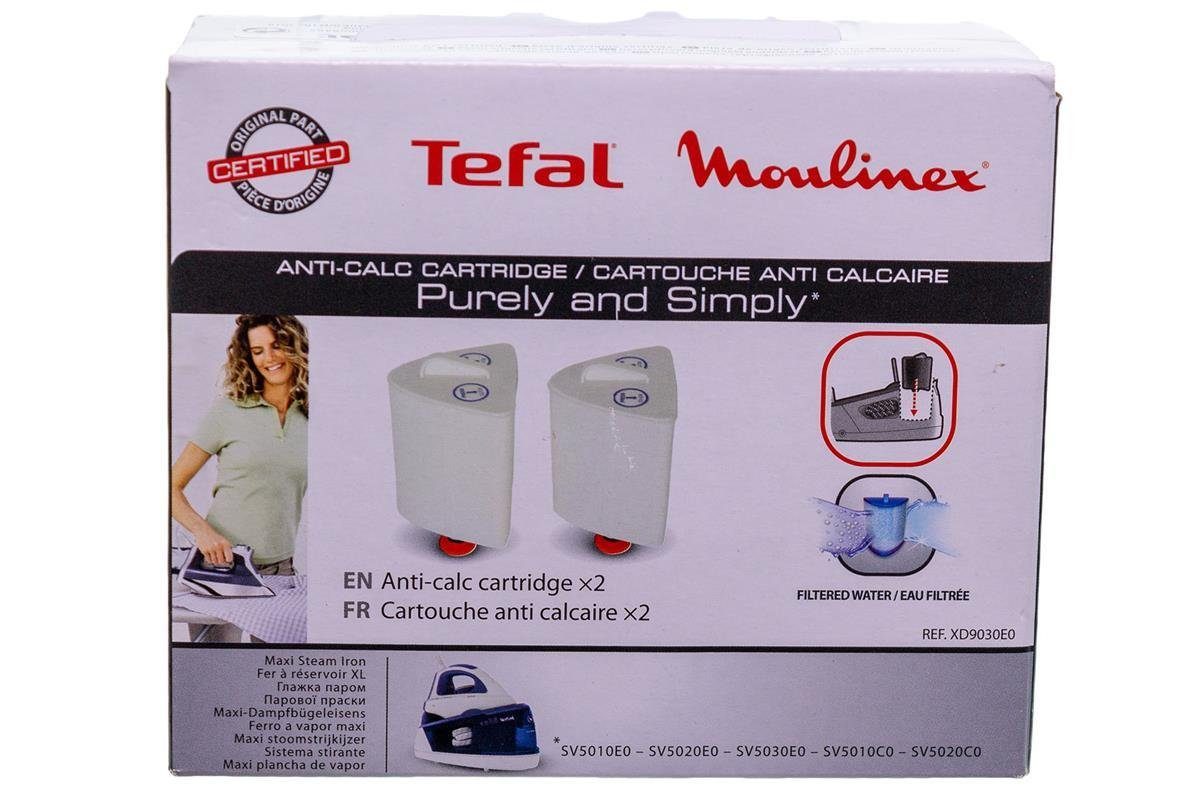 Ersatzfilter Tefal XD9030E0 (FS-9100017944) Wasser-/Kalkfilter für SV5010 SV5020