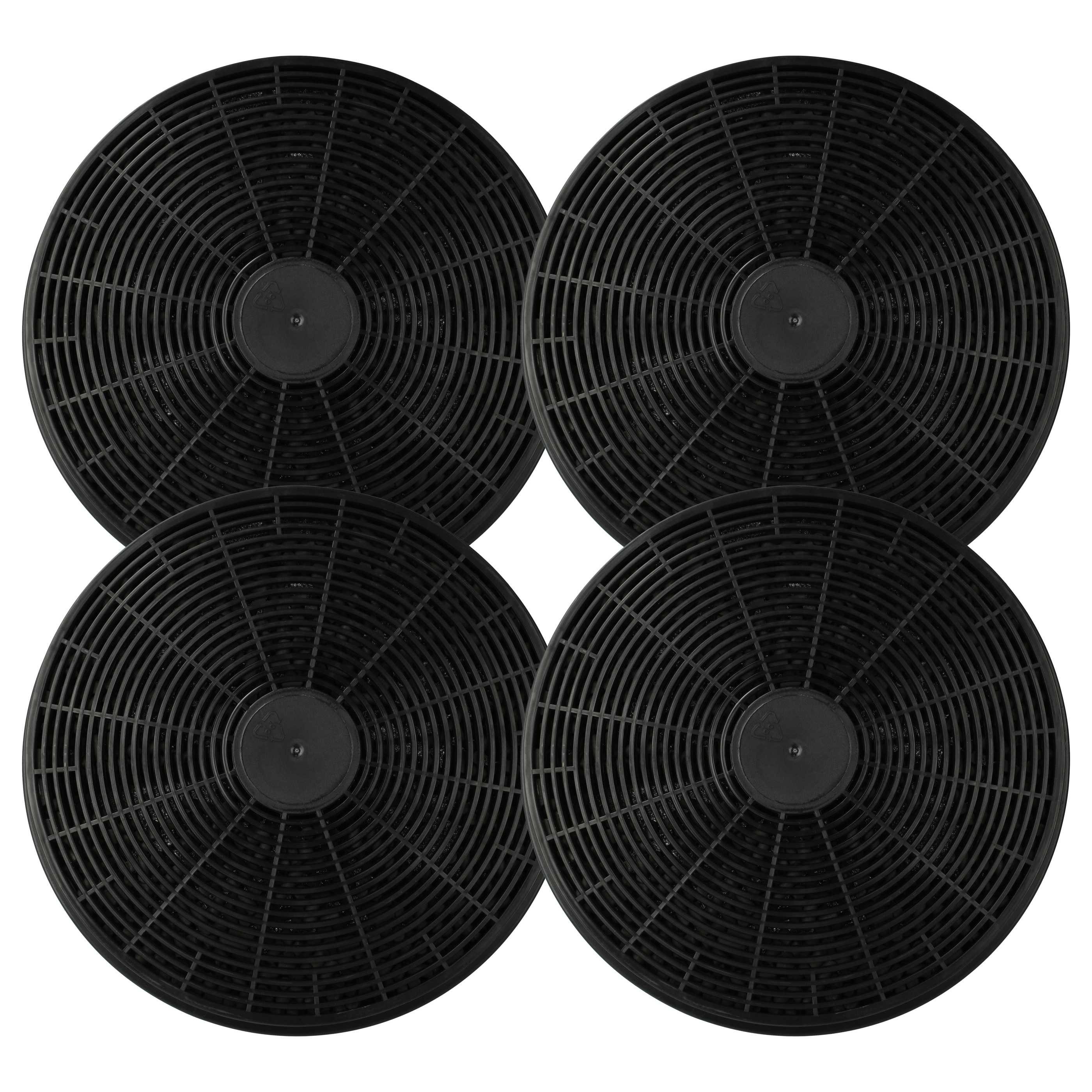 vhbw Aktivkohlefilter passend für Respekta CH55090WA, CH99040-60S, CH44099, CH55060SA, Zubehör für Respekta CH55090WA CH99040-60S CH44099 CH55060SA CH55060WA CH55090SA