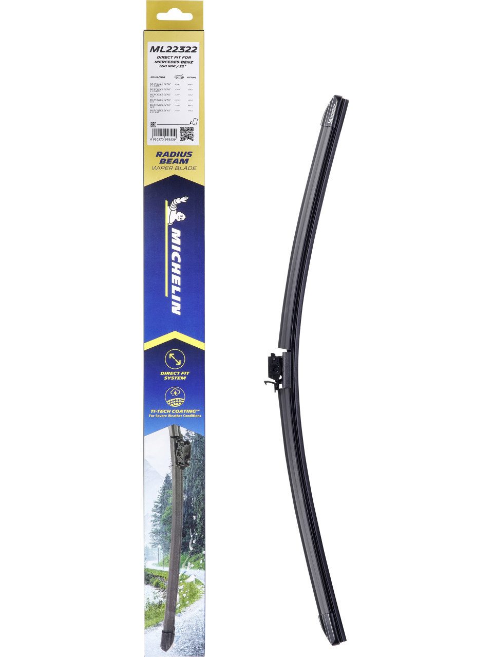 Michelin Scheibenwischblätter Michelin Scheibenwischer Beam Blade 600mm mit