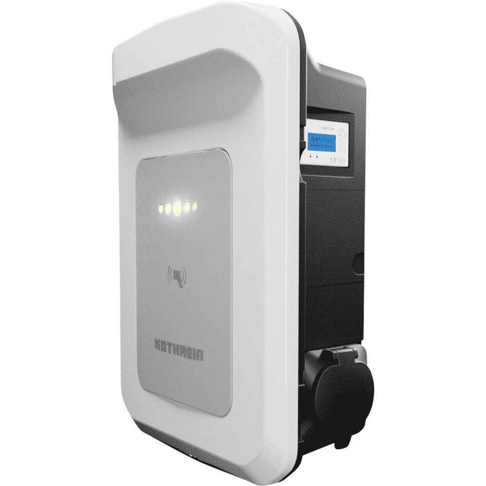 Kathrein Elektroauto-Ladestation Kathrein AC35-11-P-W Wallbox Typ 2 Mode 3 16 A 11 kW RFID
