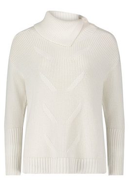 Betty Barclay Strickpullover mit hohem Kragen (1-tlg) Kragen