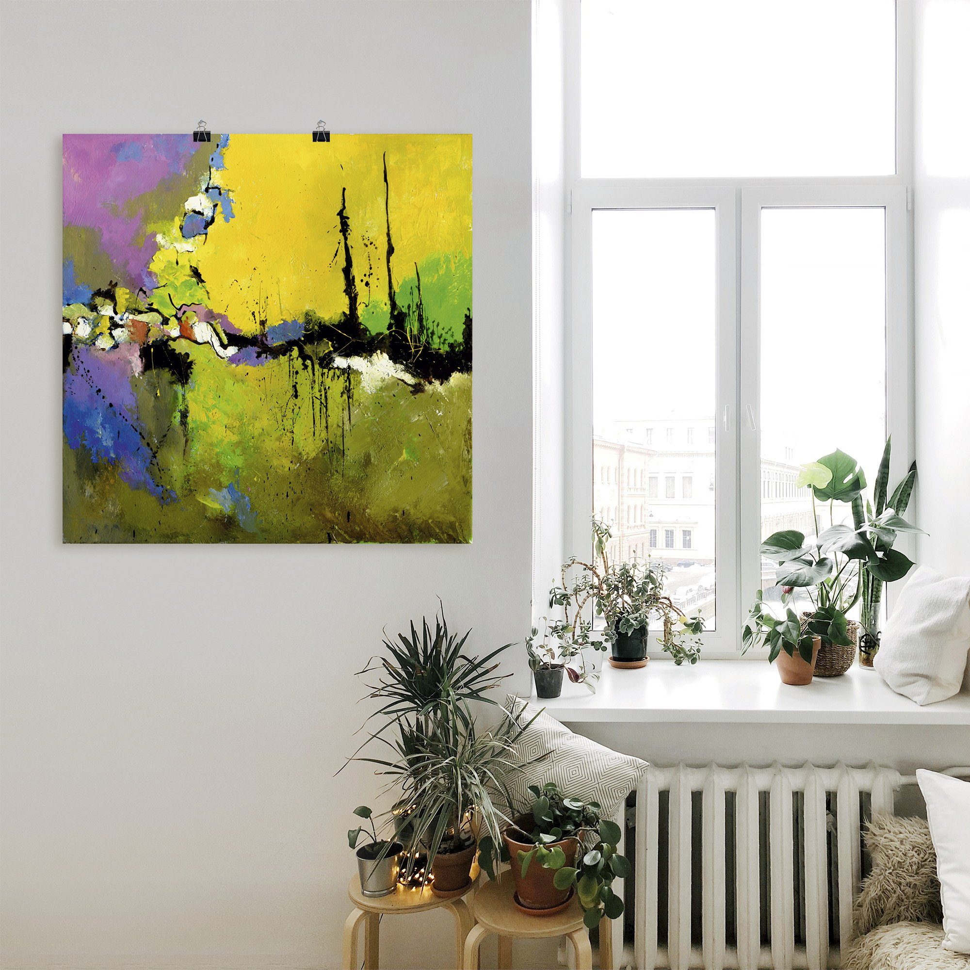 Artland Poster Abstrakt XIX, Muster (1 St), ohne Rahmen