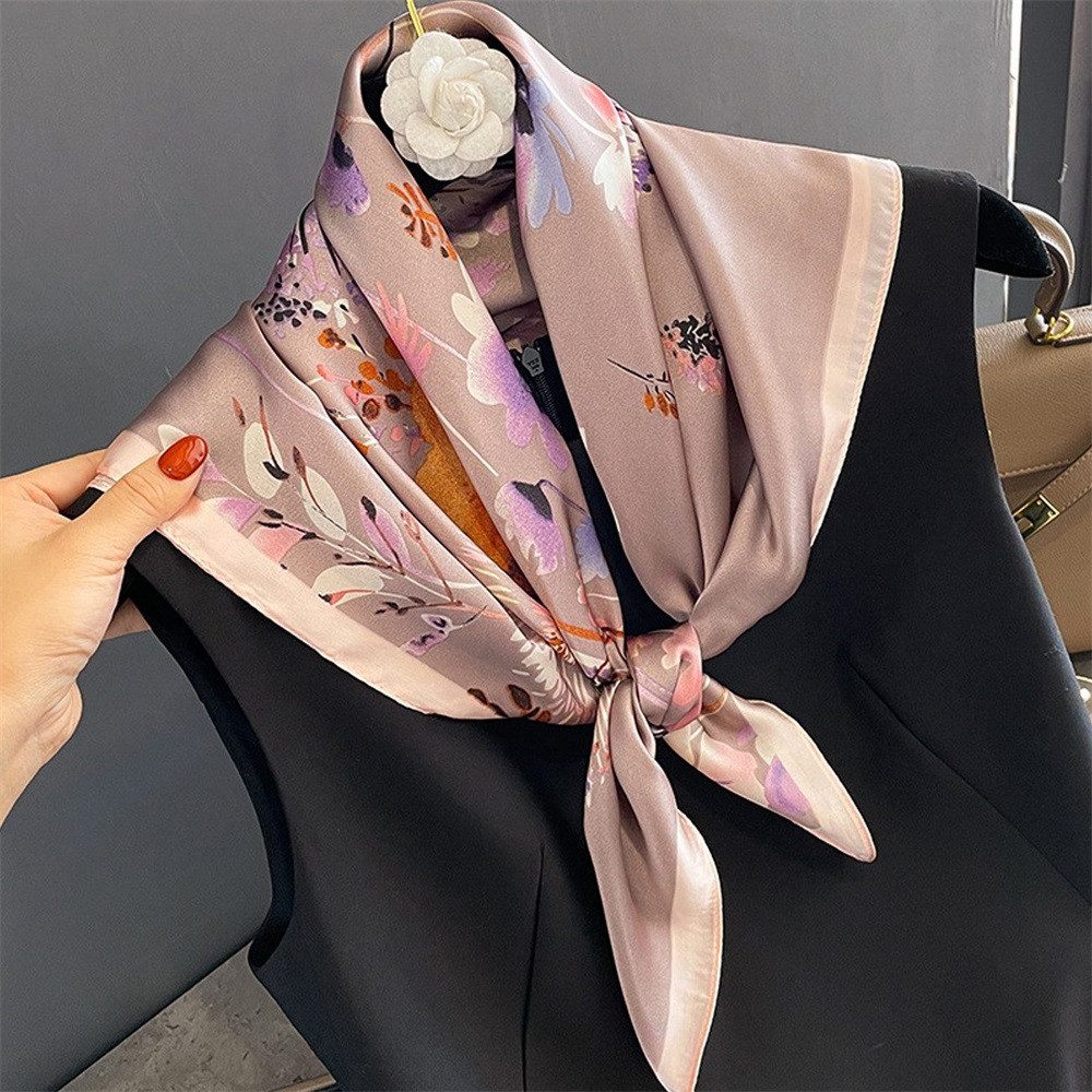 RWEUOQ Halstuch Damen Halstuch 70×70cm Weiches günstig online kaufen