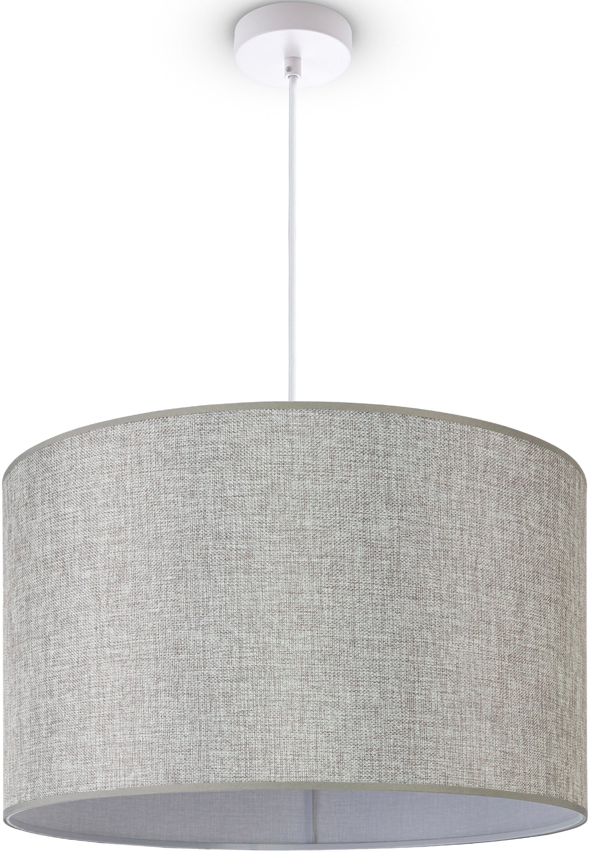 Paco Home Pendelleuchte HUGO CANVAS UNI günstig online kaufen