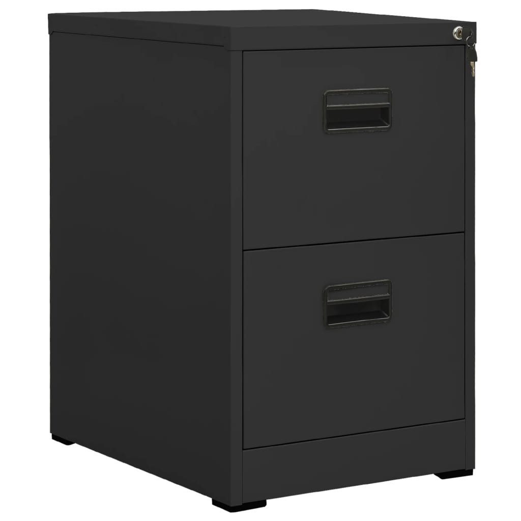 vidaXL Aktenschrank 46 x 62 x 725 cm Aktenschrank Büroschrank Schubladenschrank abschließ (1-St)