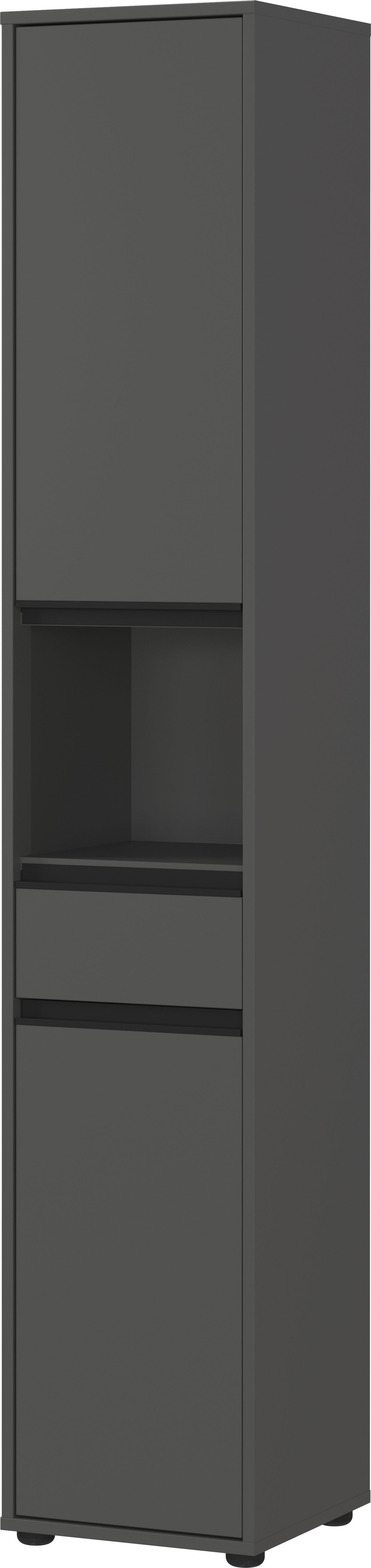 GERMANIA Hochschrank Lemont mit Tür- und Schubladendämpfung