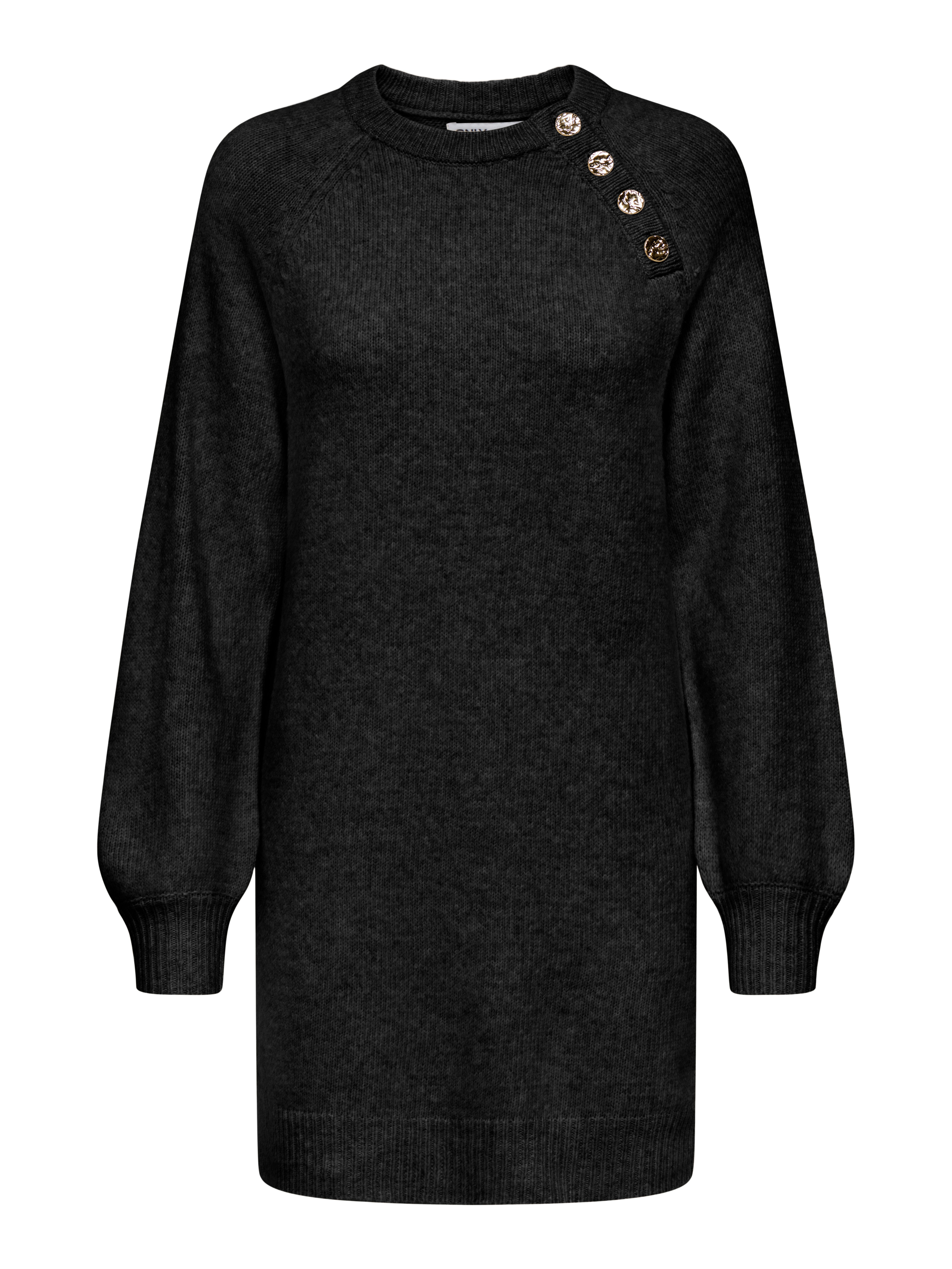 ONLY Strickkleid ONLFI LIFE LS BUTTON günstig online kaufen
