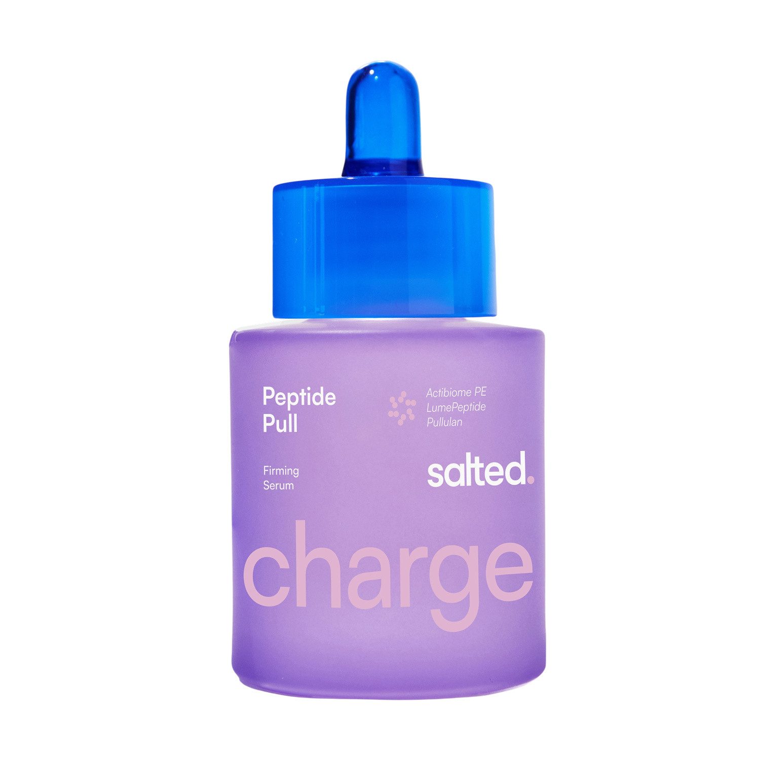 salted. Anti-Falten-Serum Straffendes Peptid Serum Peptide Pull, Leichtes Peptid Serum mit Actibiome PE, Peptid-Komplex und Pullulan