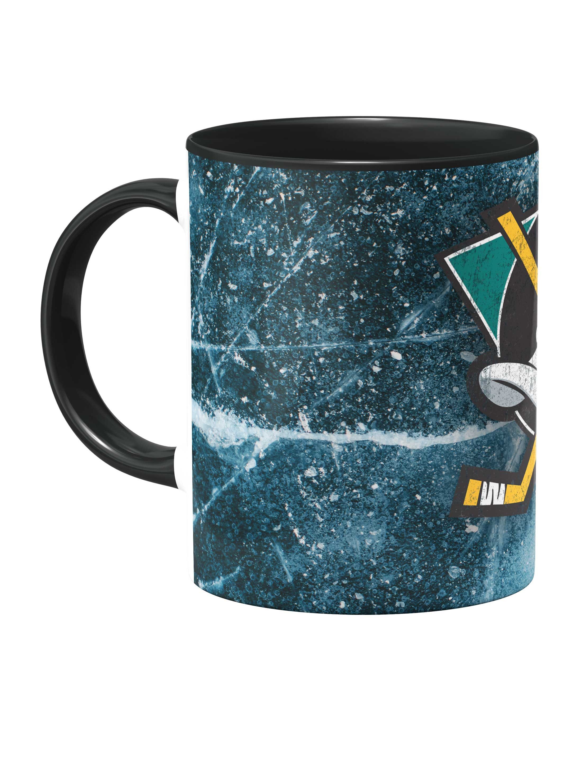 Urban Backwoods Tasse Ducks Hockey Kaffeetasse Symbol Sign Mighty Team Mannschaft Logo, 1-tlg., Keramik, Schläger Maske Mask Bat – Bild 2 von 5