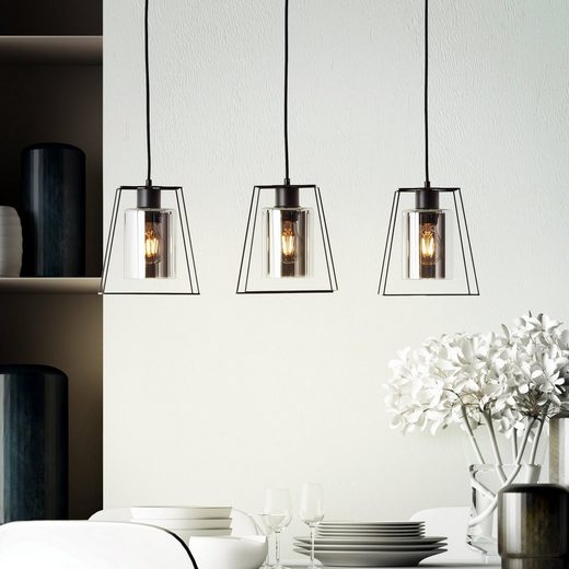 Lightbox Hängeleuchten, 3 flammige Hängelampe Pendelleuchte mit