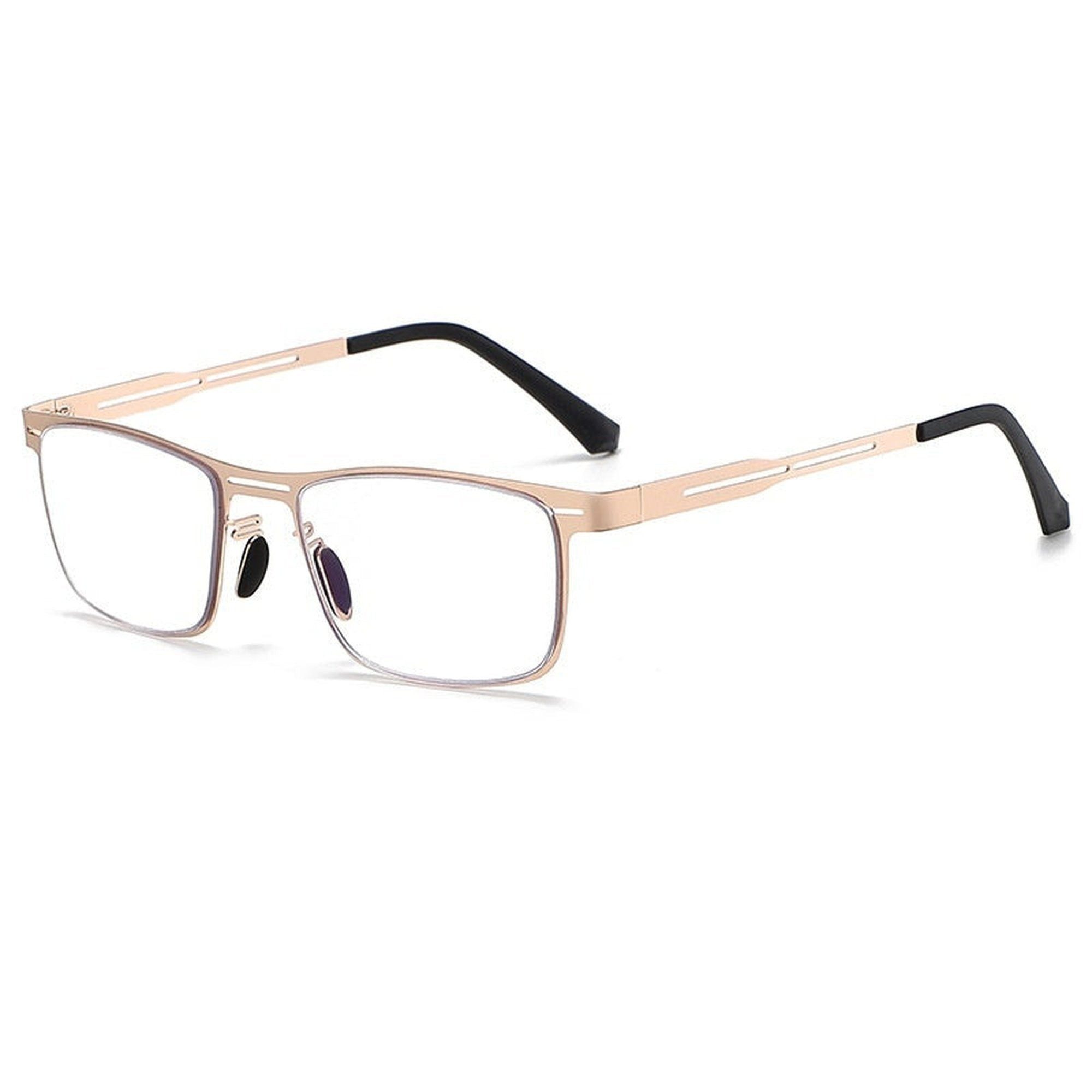 YRIIOMO Lesebrille Nicht verschreibungspflichtige Alterssichtigkeitsbrille, Blaulichtschutzbrille für Männer, hochauflösende Lesebrille.
