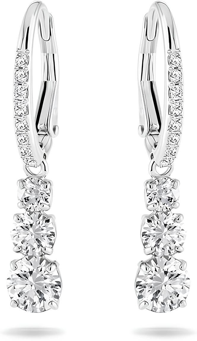 Jumpeak Paar Ohrstecker Drei-Stein-Diamantohrringe mit im Labor gezüchteten günstig online kaufen