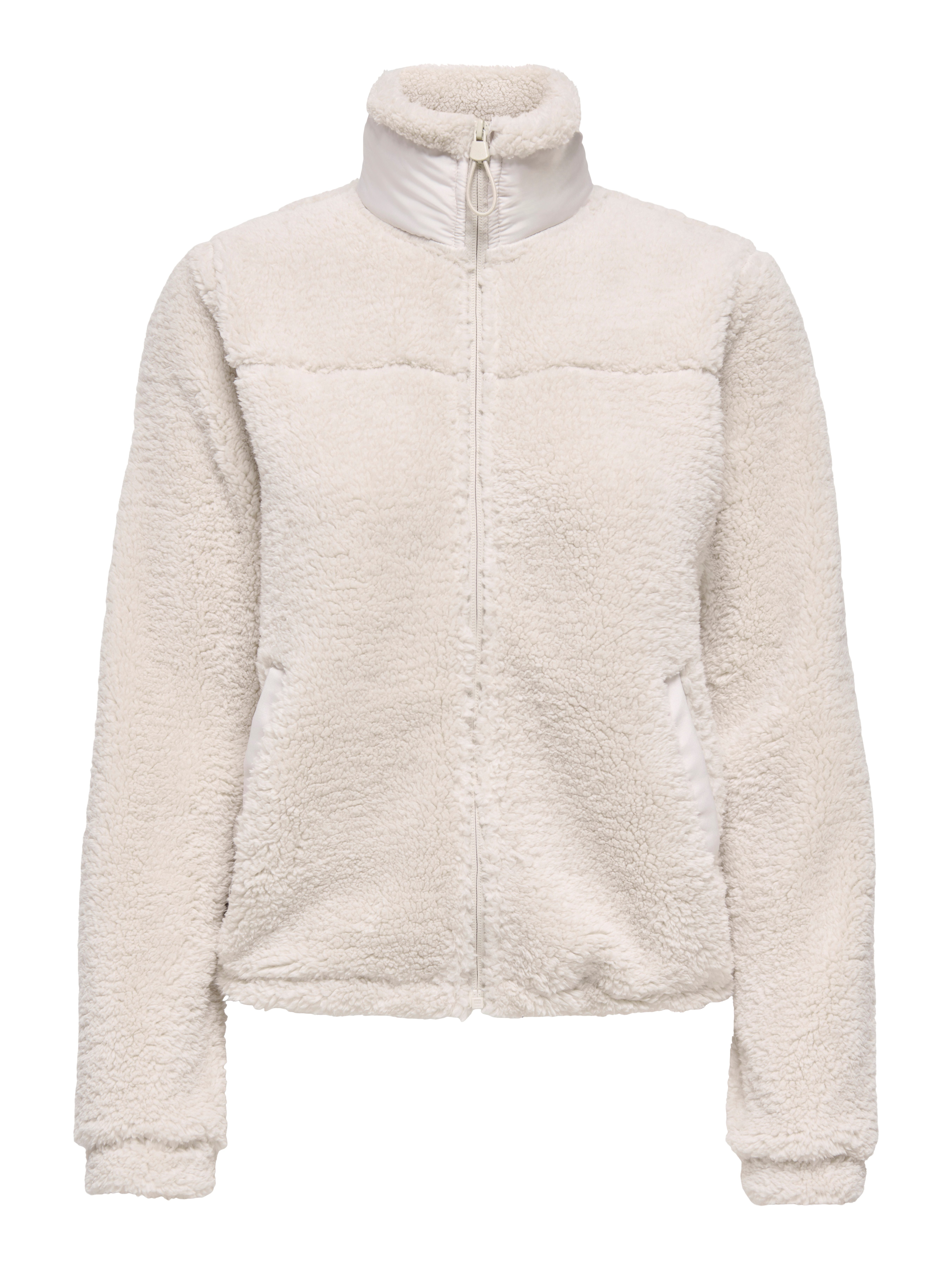 ONLY Play Plüschjacke ONPAMY-FLUF HN FZ LS JCK NOOS Kunstfaser