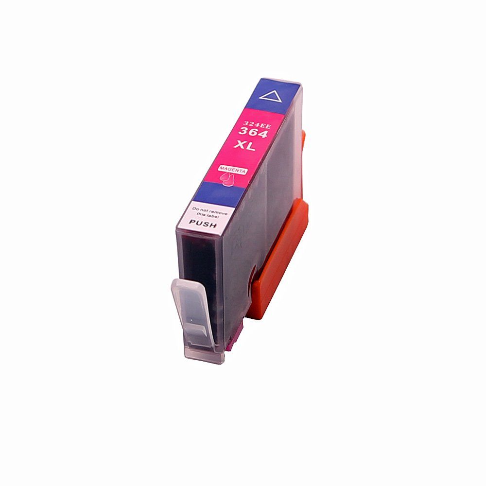 ABC Tintenpatrone (Kompatible Druckerpatrone für HP 364XL Magenta DeskJet 3070A 3520)