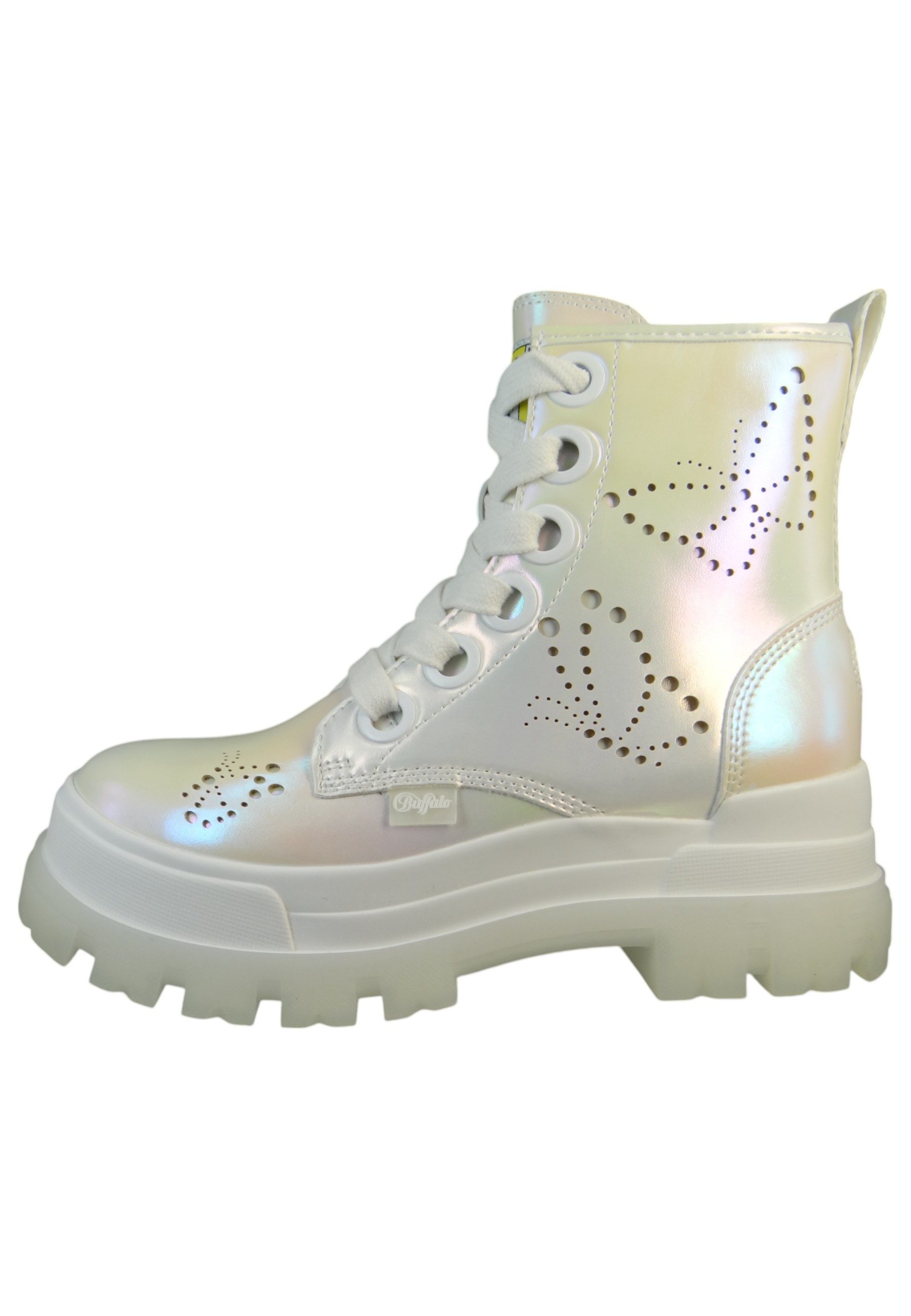 Buffalo 1622574 Aspha RLD Butterfly White Mermaid Stiefelette