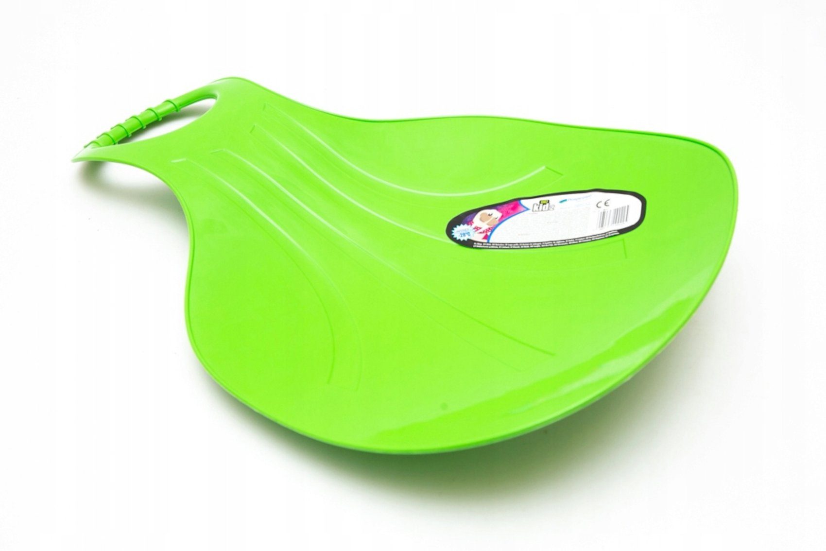 Prosperplast Schneerutscher ISG2-361C, Kunststoffschlitten Rutsche Kid 2 Grün