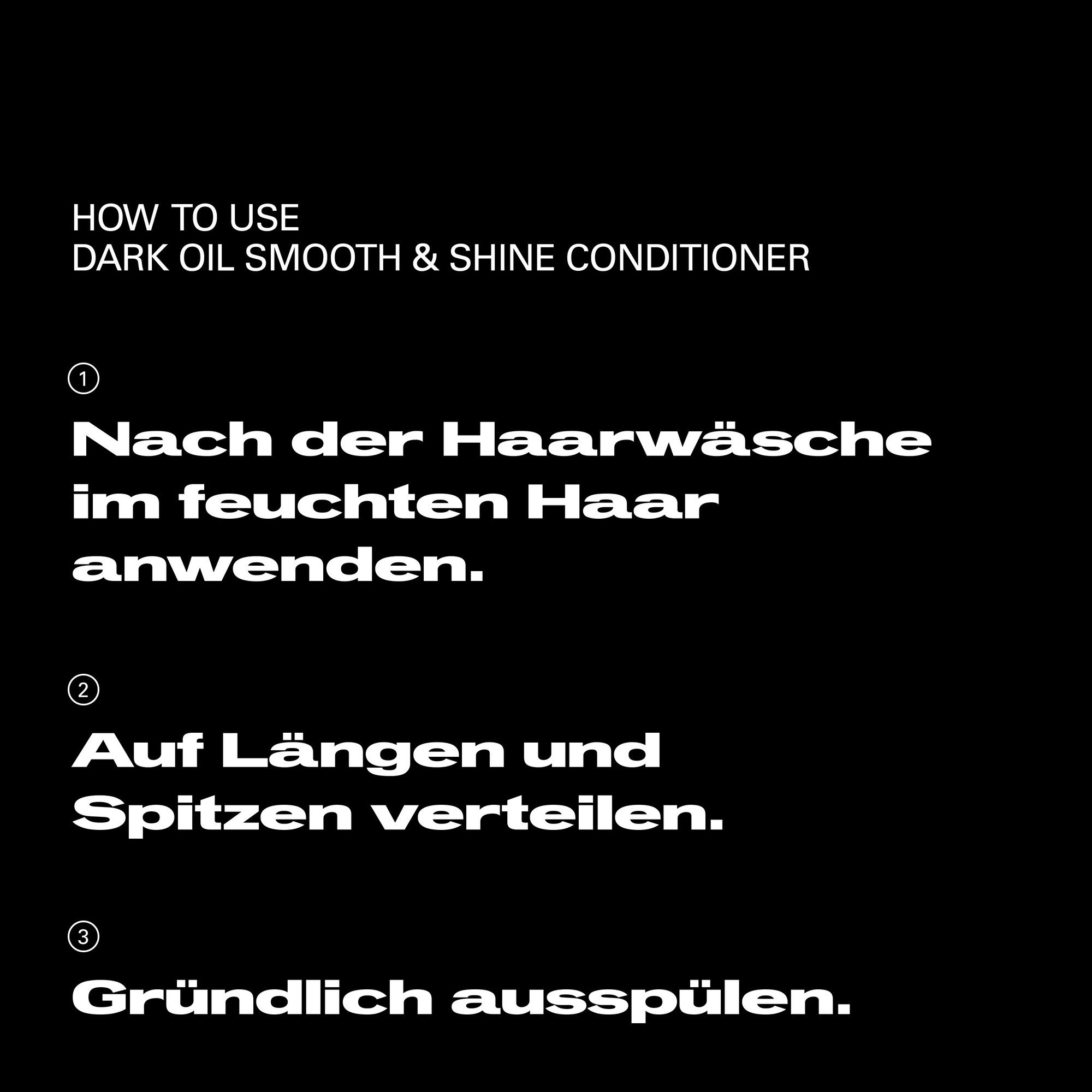 Sebastian Professional Haarspülung Dark Oil Conditioner, für geschädigtes, glanzloses, trockenes und widerspenstiges Haar