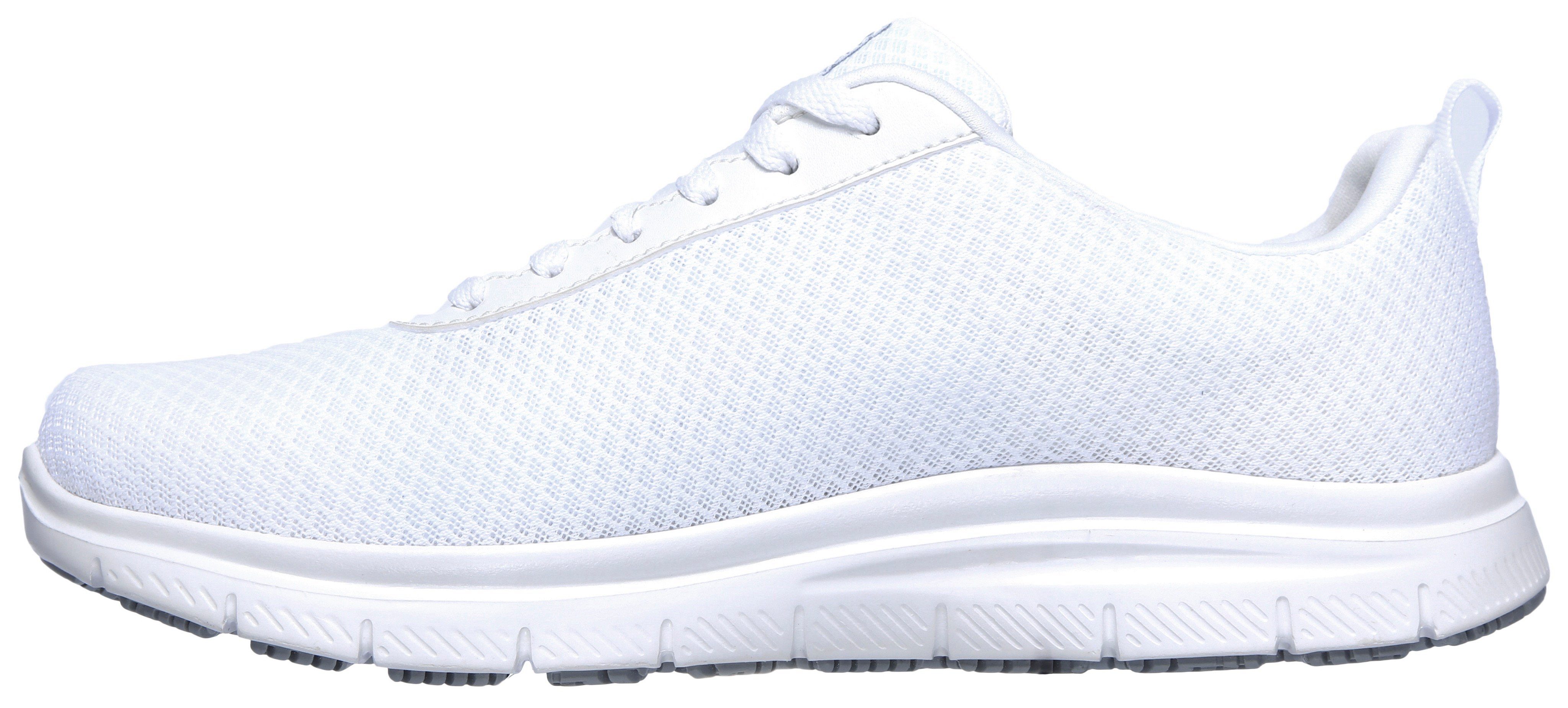 Skechers Berufsschuh Schnürschuh für Gastronomie,Pflege mit gepolsterter Innensohle – Bild 4 von 5