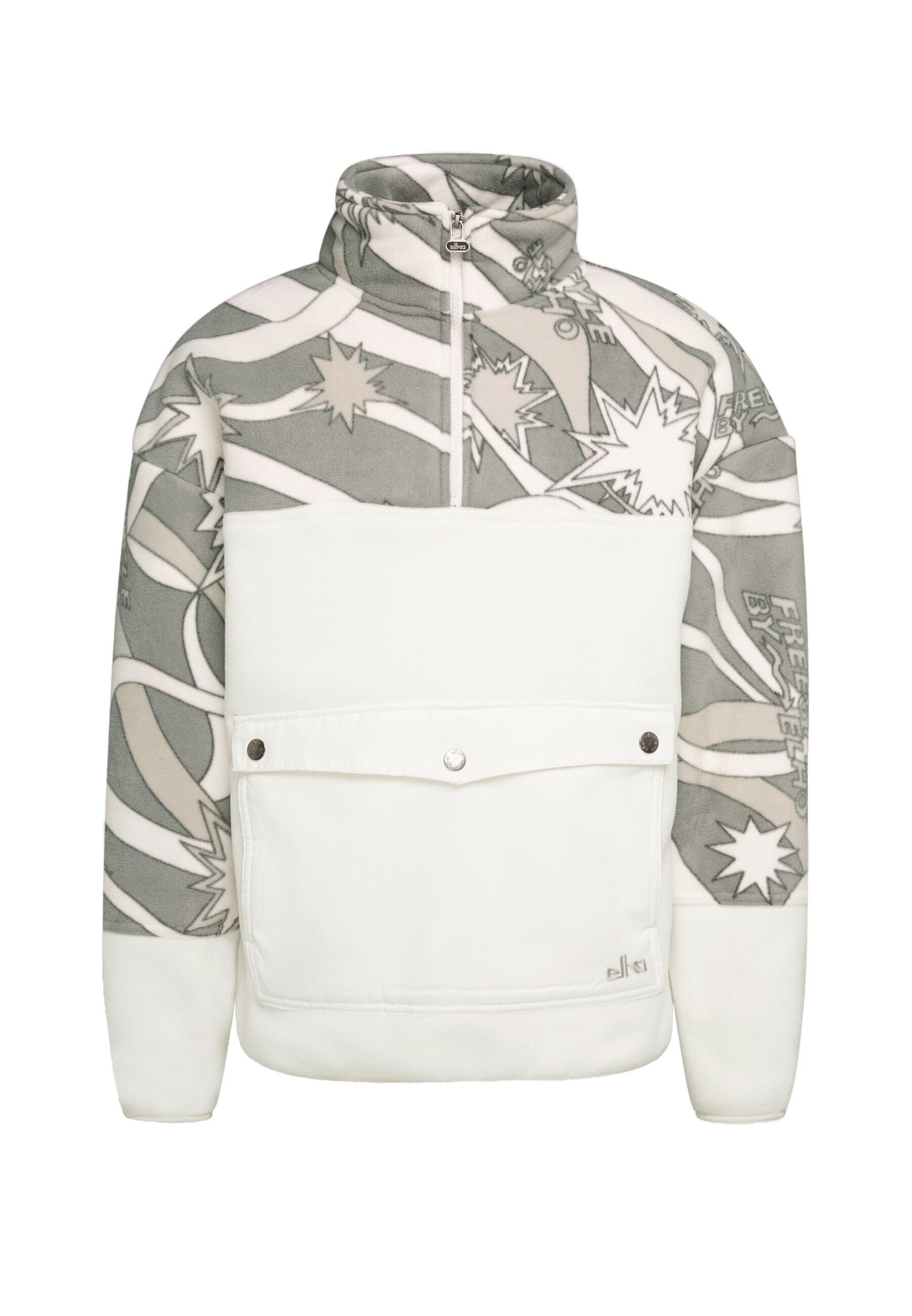 Elho Fleecepullover LILLEHAMMER aus doppelseitigem Fleece