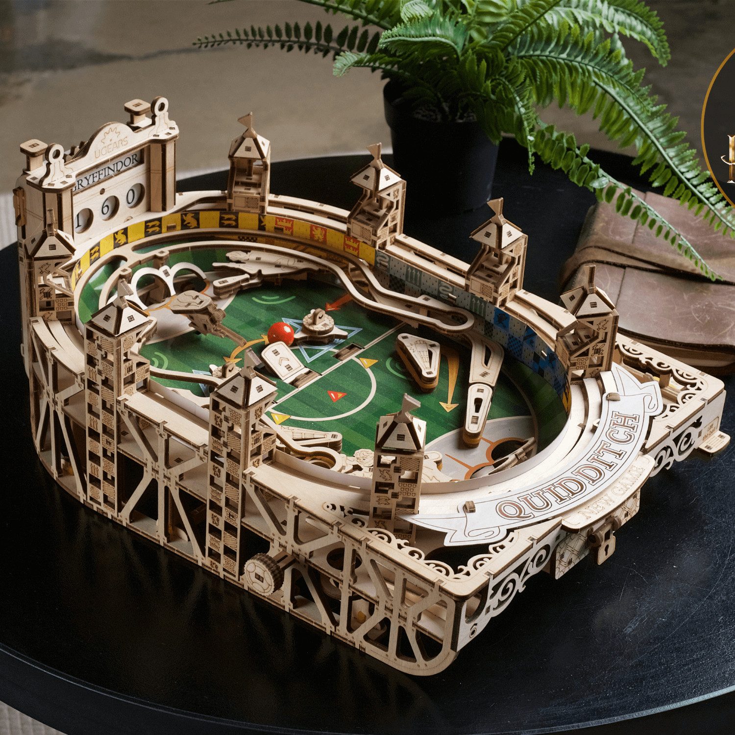 UGEARS Modellbausatz Quidditch Pinball Harry Potter Flipper aus Holz, (402-tlg)