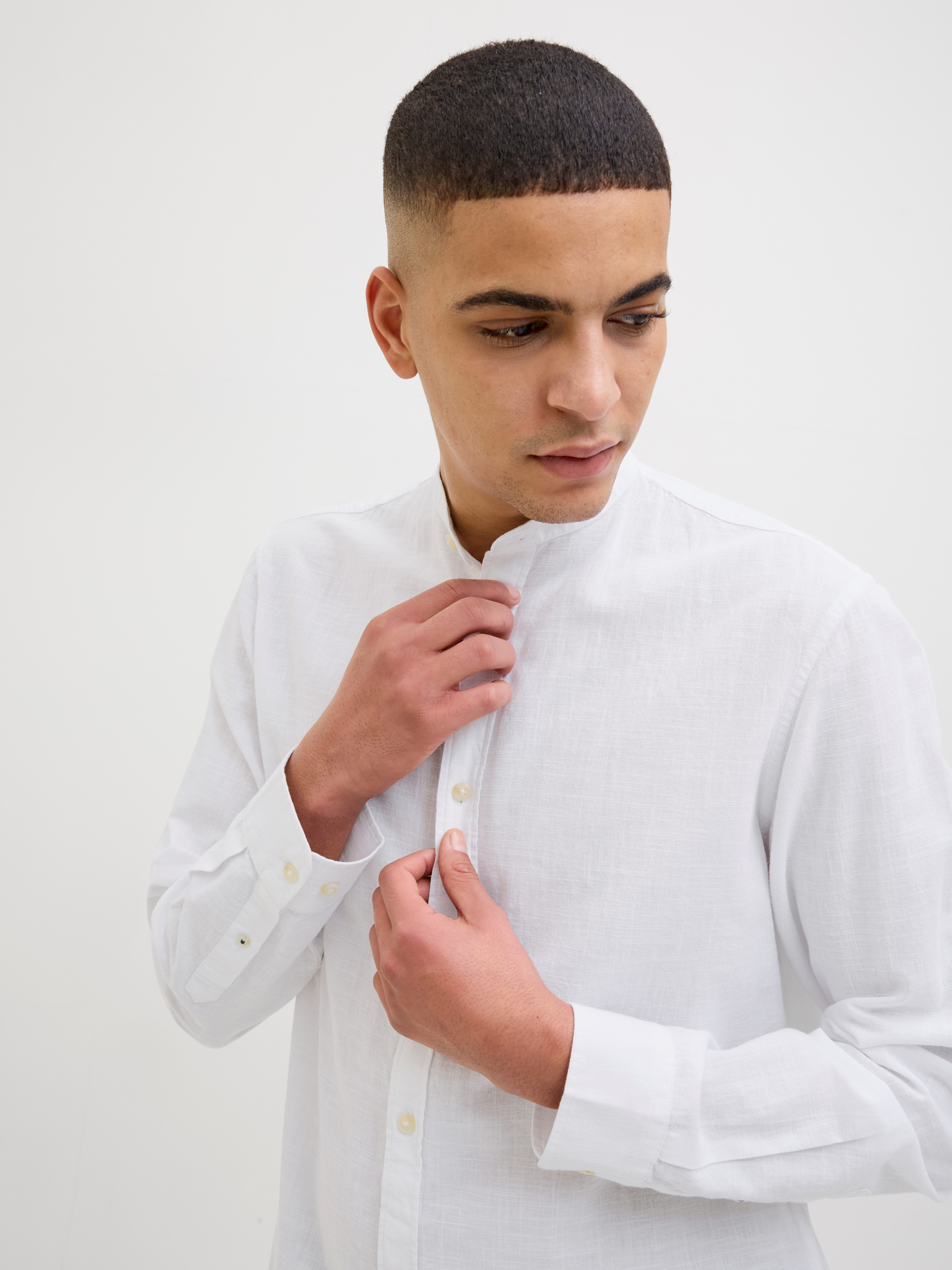 Jack & Jones Langarmhemd JJESUMMER BAND günstig online kaufen