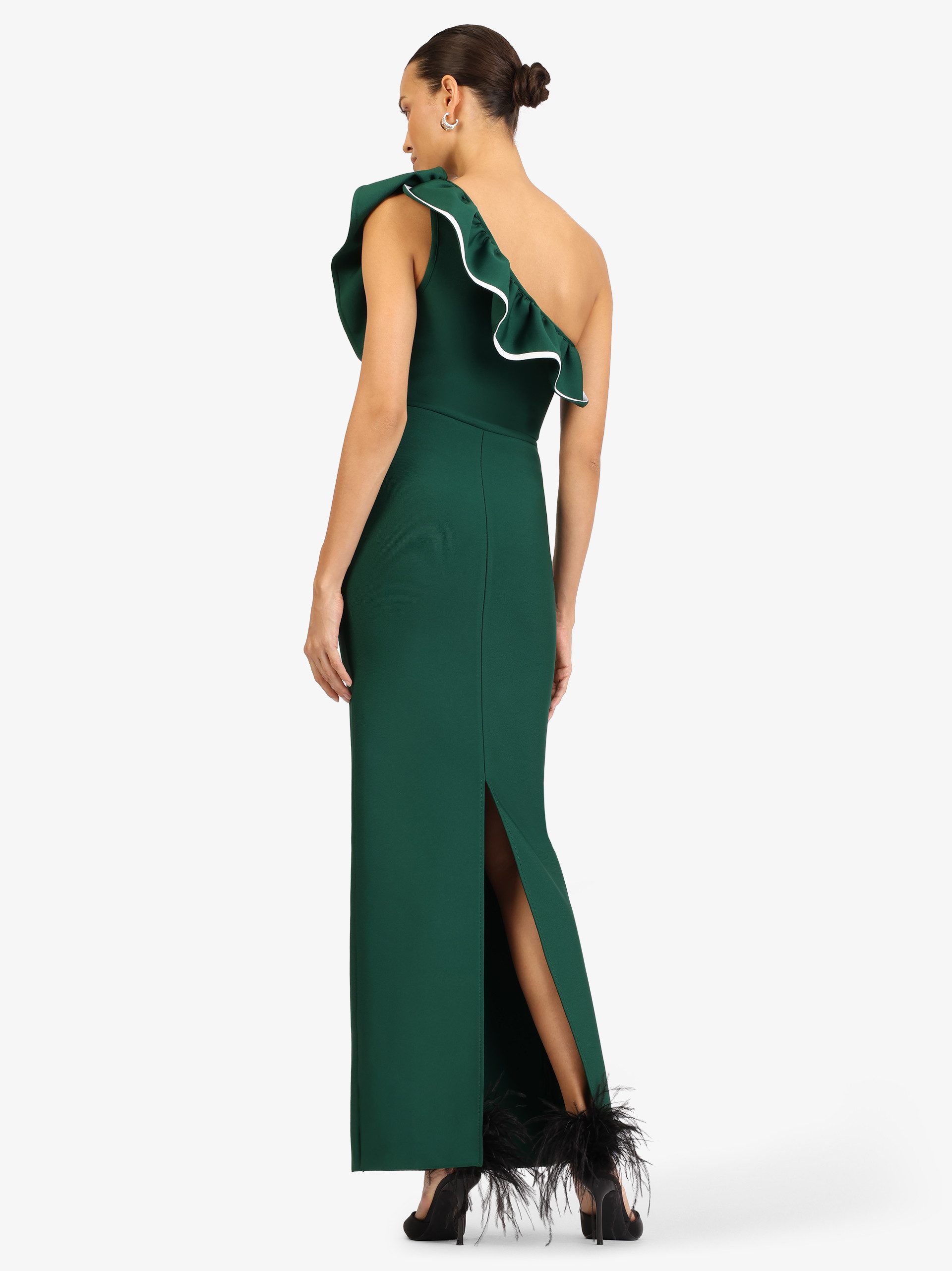 Kraimod Abendkleid in Maxilänge mit One-Shoulder-Detail