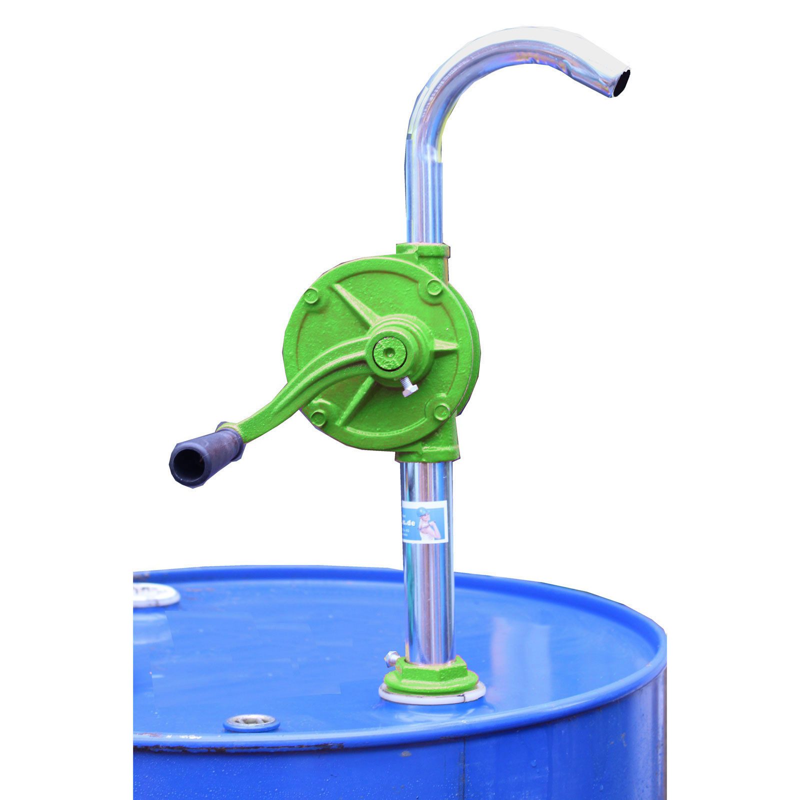 TRUTZHOLM Ölabsaugpumpe Kurbelpumpe Fasspumpe Dieselpumpe Ölpumpe aus Gusseisen (Produkt, 1-tlg), Säuren