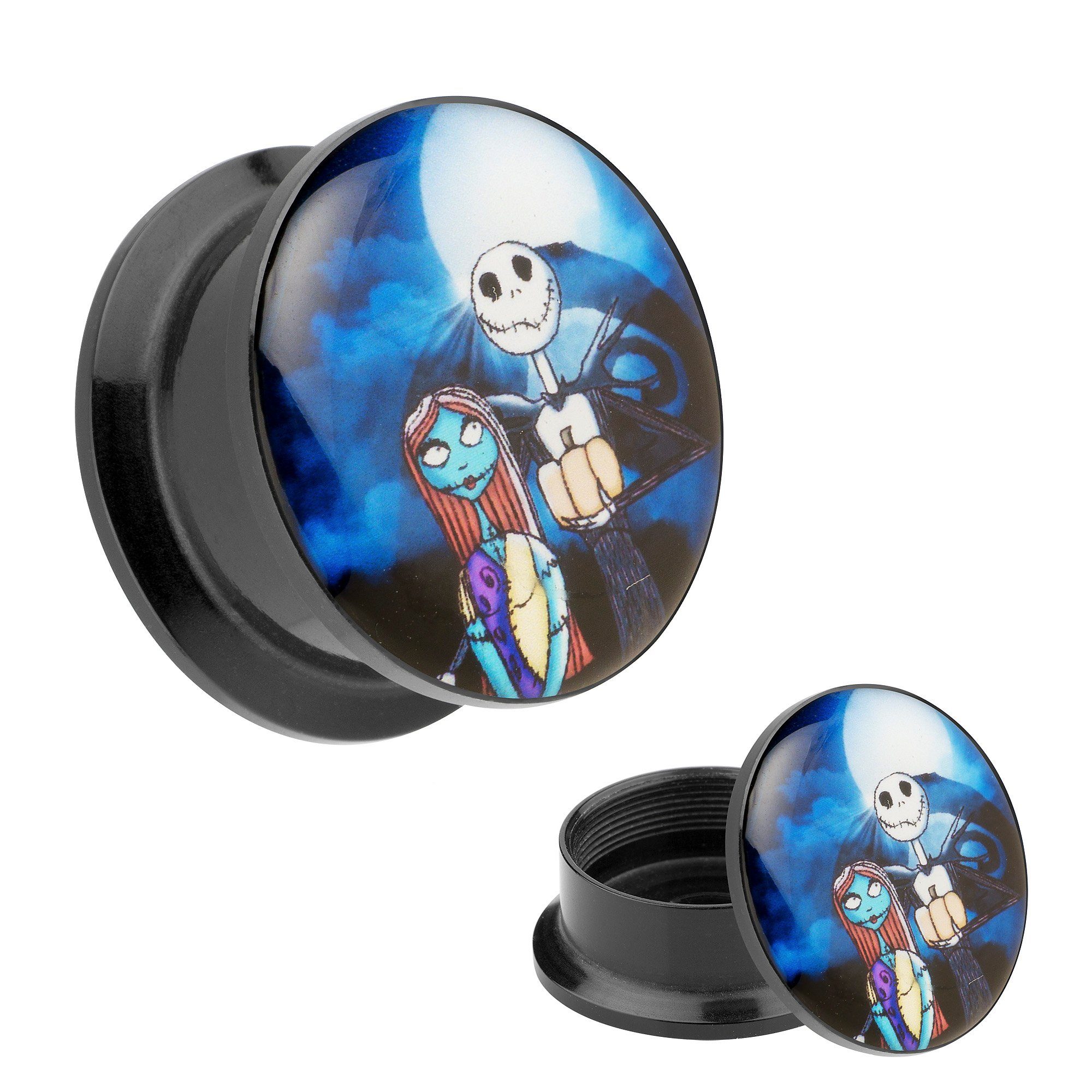 Taffstyle Plug Piercing Schraub Comic Nightmare günstig online kaufen