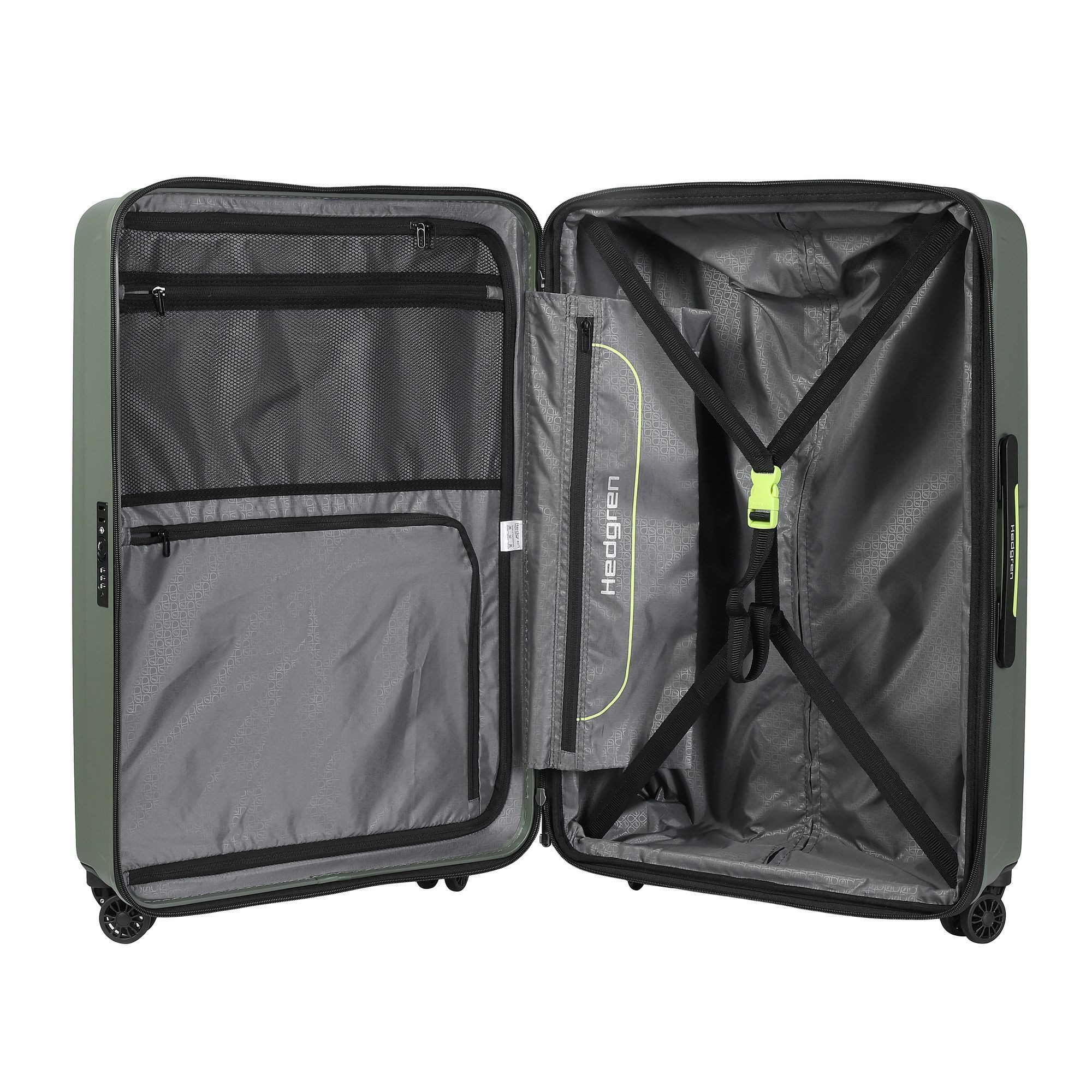 Hedgren Hartschalen-Trolley Comby, 4 Rollen, Polycarbonat