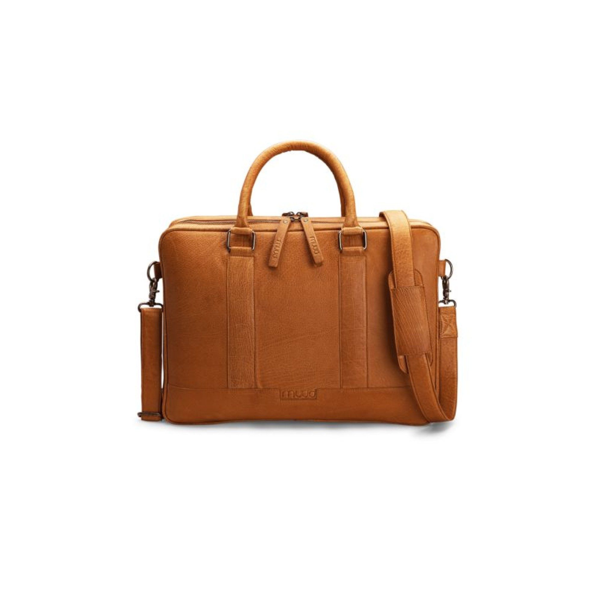 muud Rundstricknadeln Tasche Drea 43x32 cm Whisky
