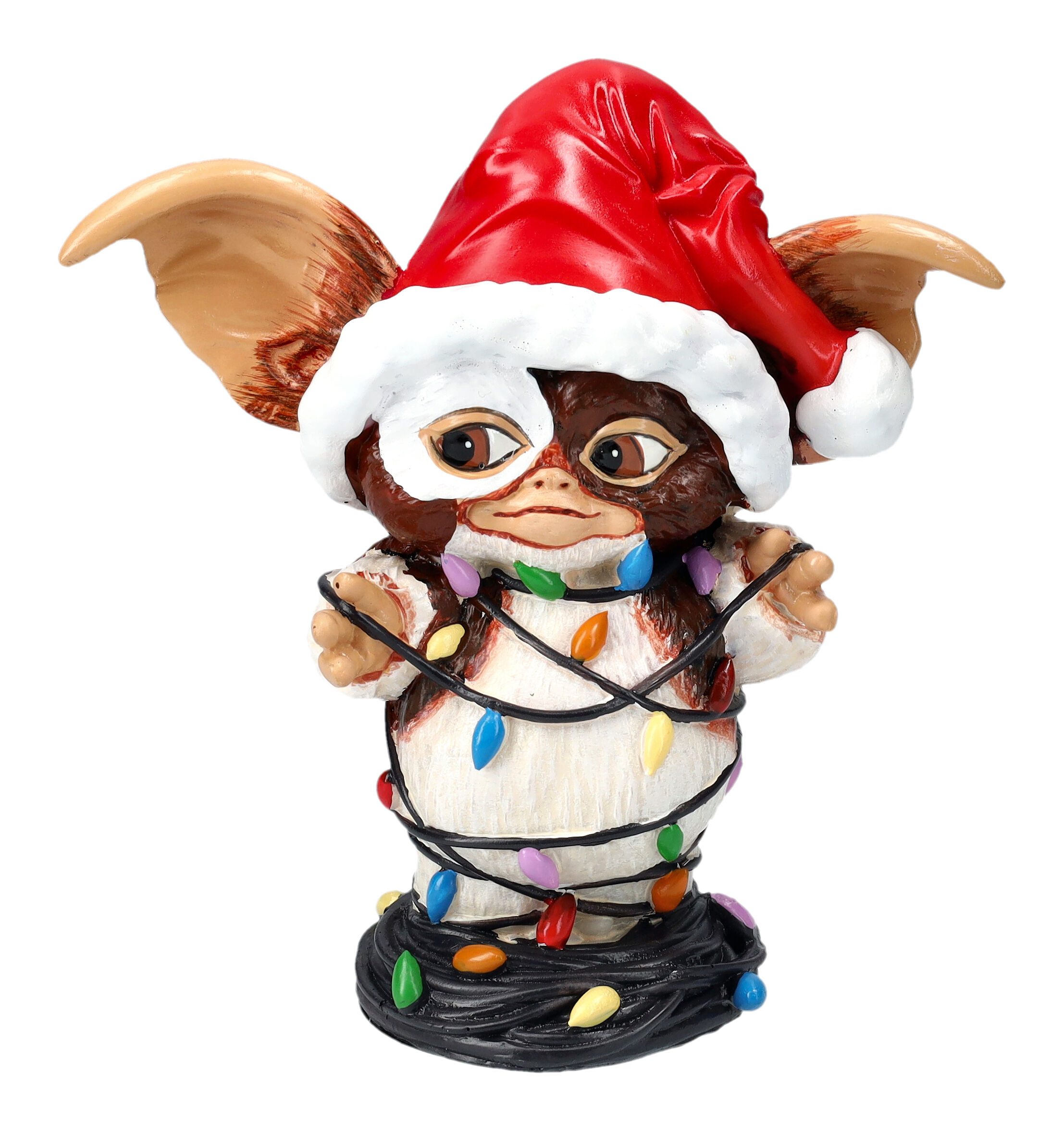 Dekofigur Gremlins Figur - Gizmo mit Lichterkette - Nemesis Now - Weihnachten
