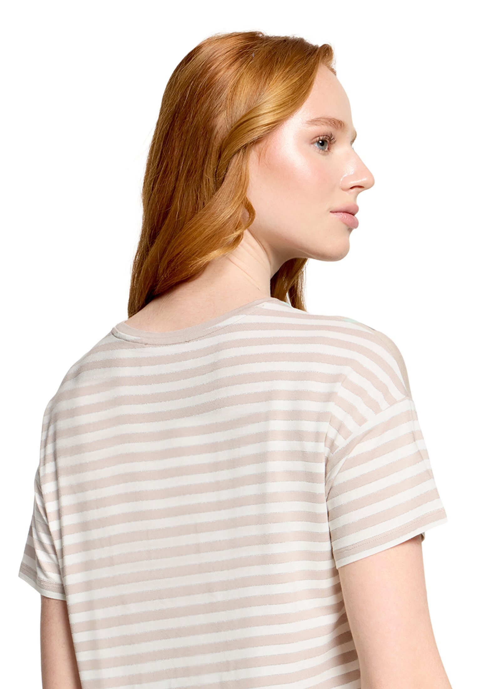 Betty Barclay Kurzarmshirt Damen mit Ringel (1-tlg)