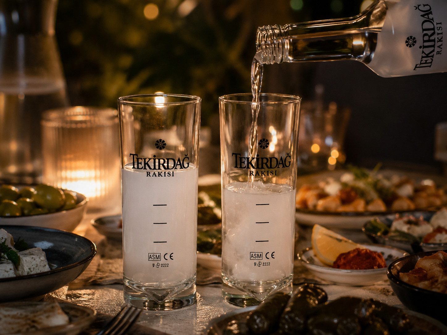 Mixcompany Glas Tekirdag Rakisi Rakiglas 2er Set - Original Longdrink Gläser, 2-tlg. – Bild 2 von 2