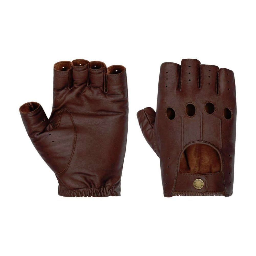 Lederhandschuhe Stetson Summer Gloves Braun