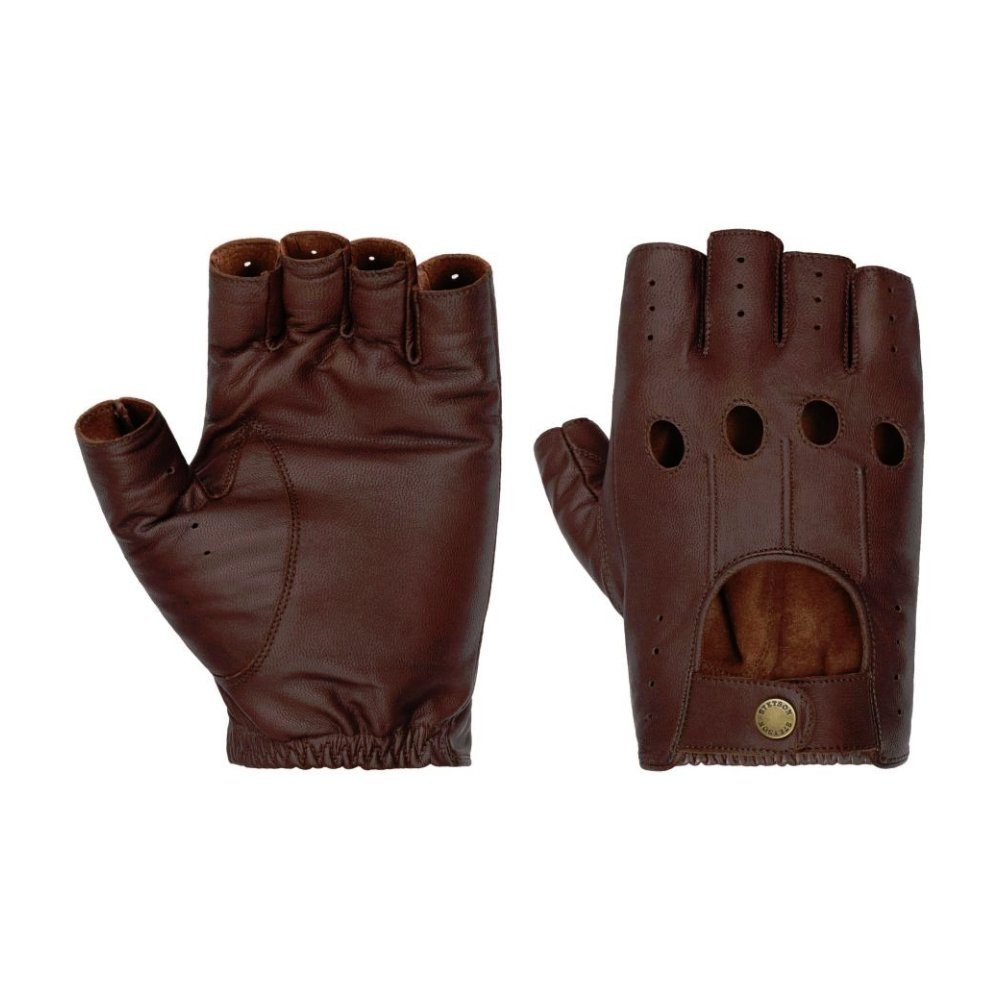 Stetson Lederhandschuhe Stetson Summer Gloves Braun