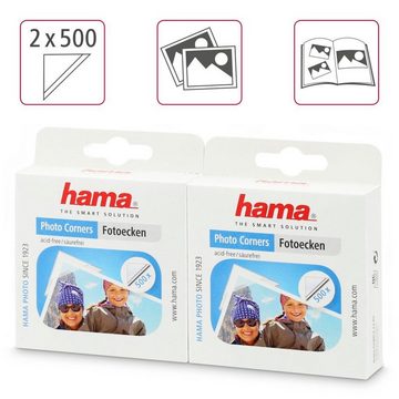 Hama Aufkleber Fotoecken-Spender Aktion, 2x500 Ecken, Doppelpack
