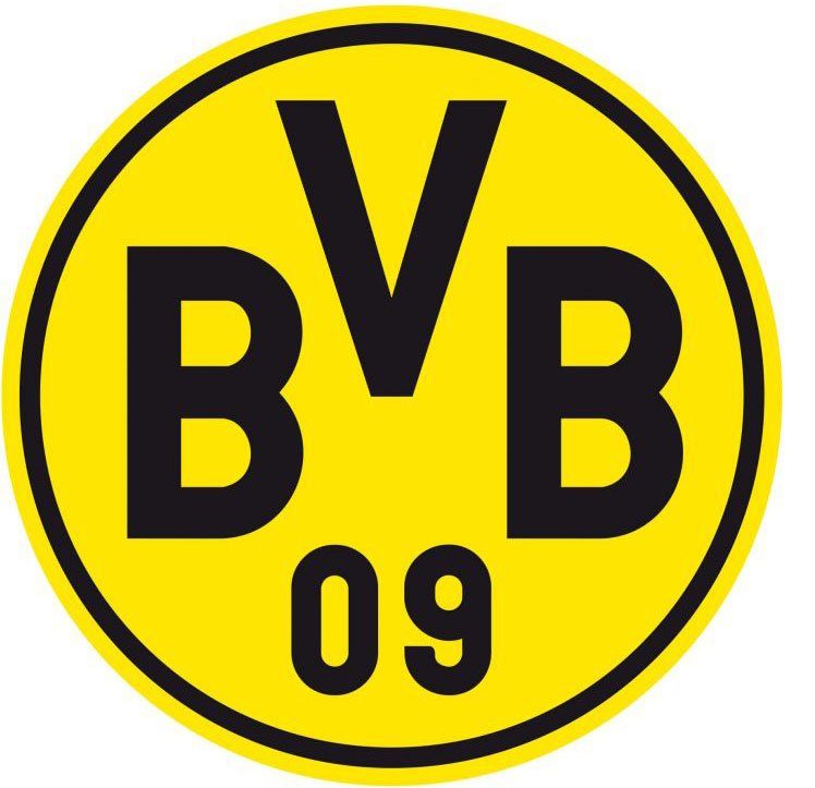 Wall-Art Wandtattoo Fußball Borussia Dortmund Logo (1 St) | Wandtattoos