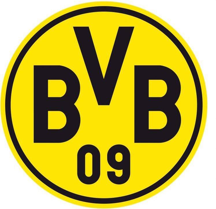 Wall-Art Wandtattoo Fußball Borussia Dortmund Logo (1 St)