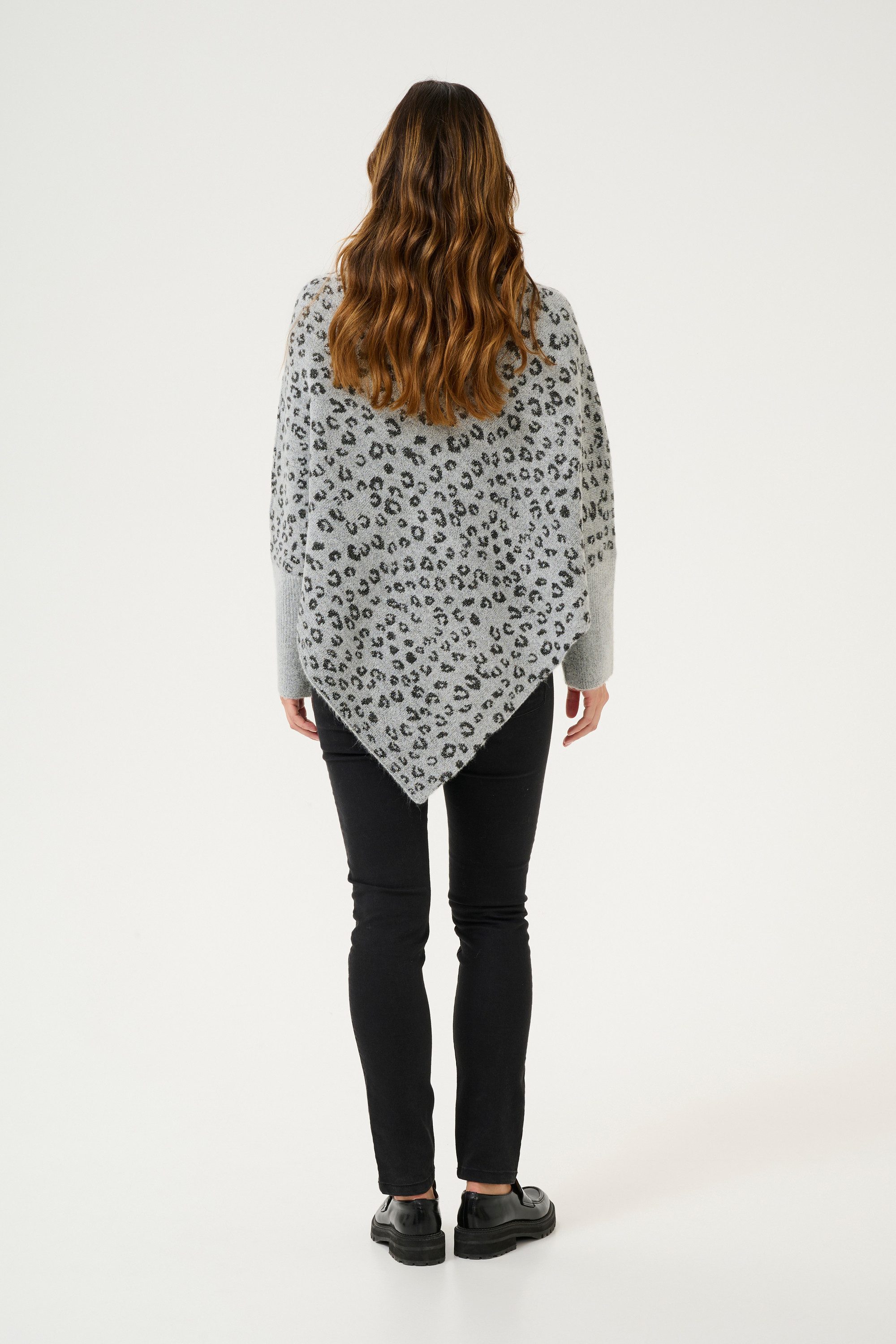 KAFFE Strickponcho Poncho KAmolly