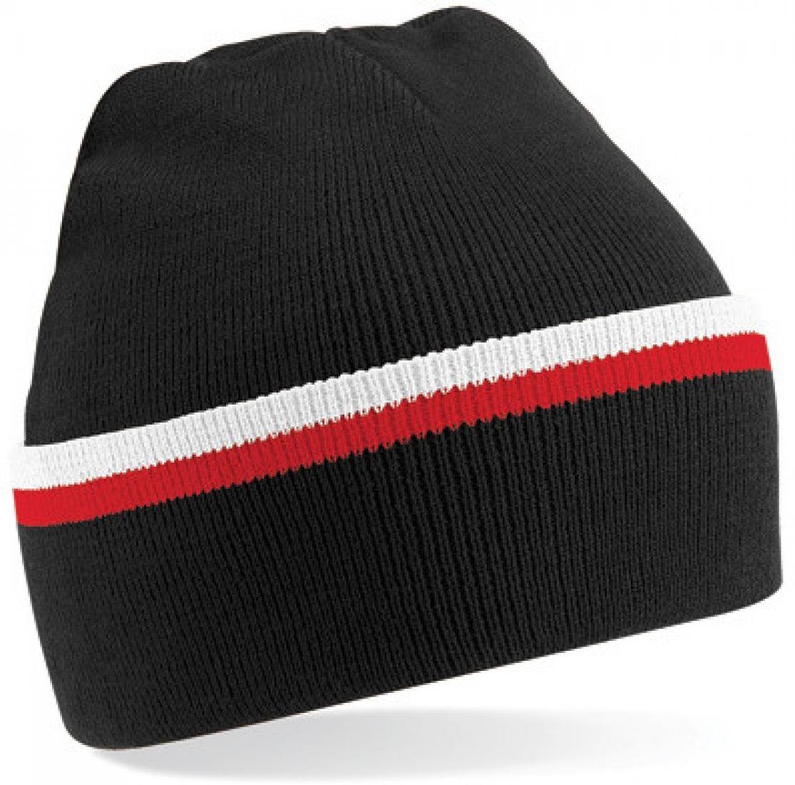 Beechfield® Bommelmütze Teamwear Beanie Wintermütze