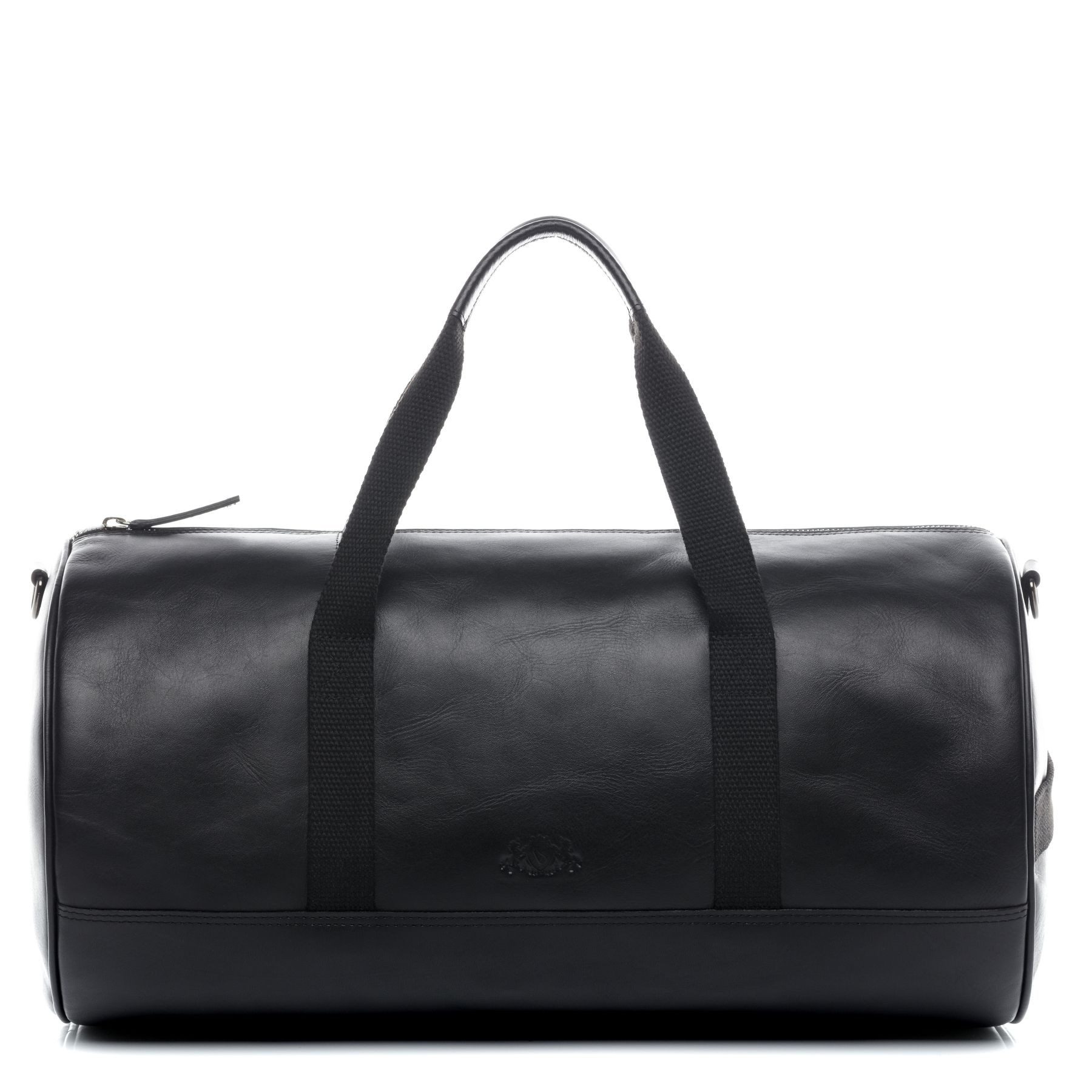 FEYNSINN Umhängetasche echt Leder Weekender groß Ledertasche schwarz FINLAY, Echtleder Reisegepäck für Damen & Herren, Sporttasche XL schwarz