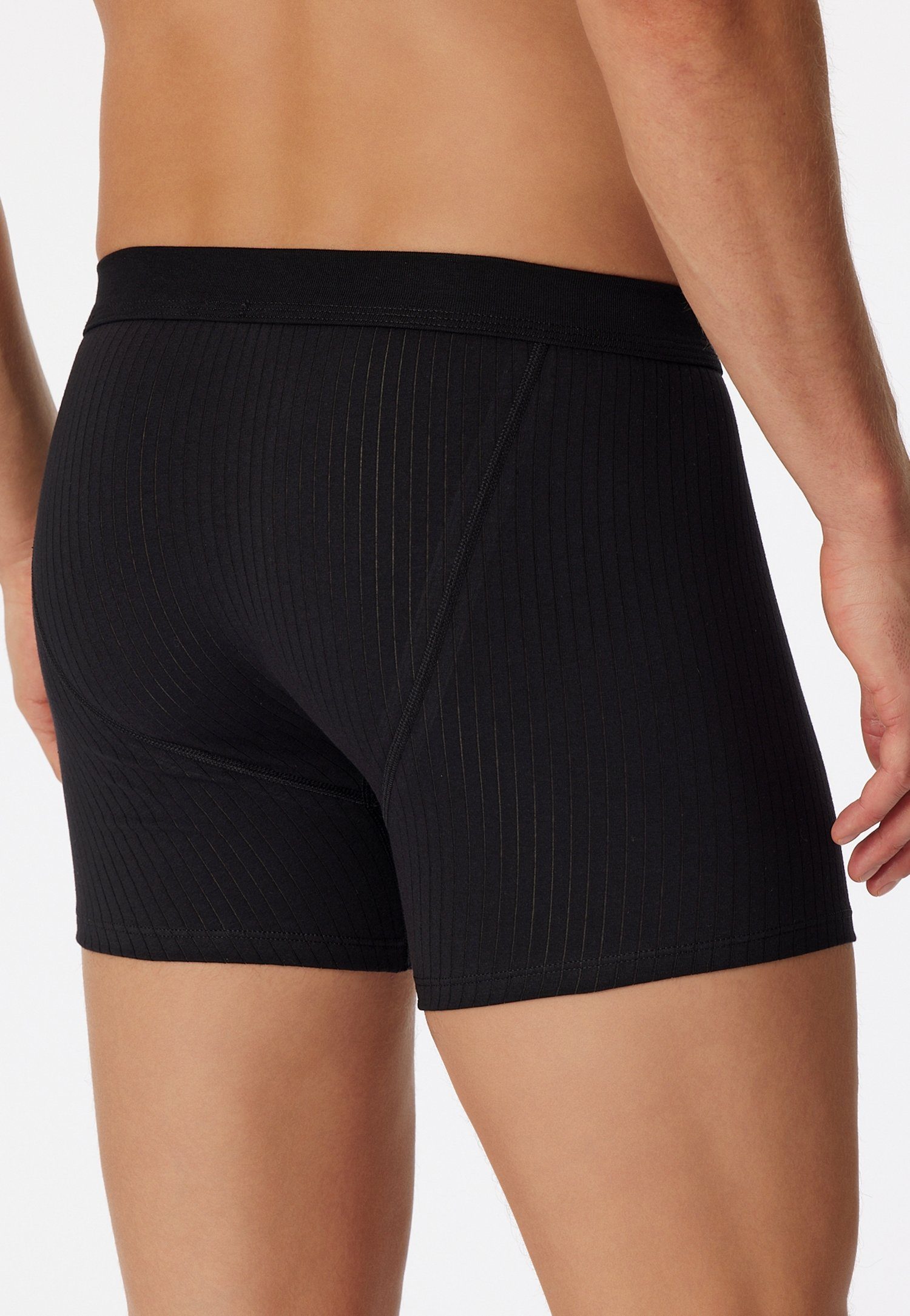 Schiesser Retro Pants Authentic (2er-Pack) mit stilvollem Nadelzug